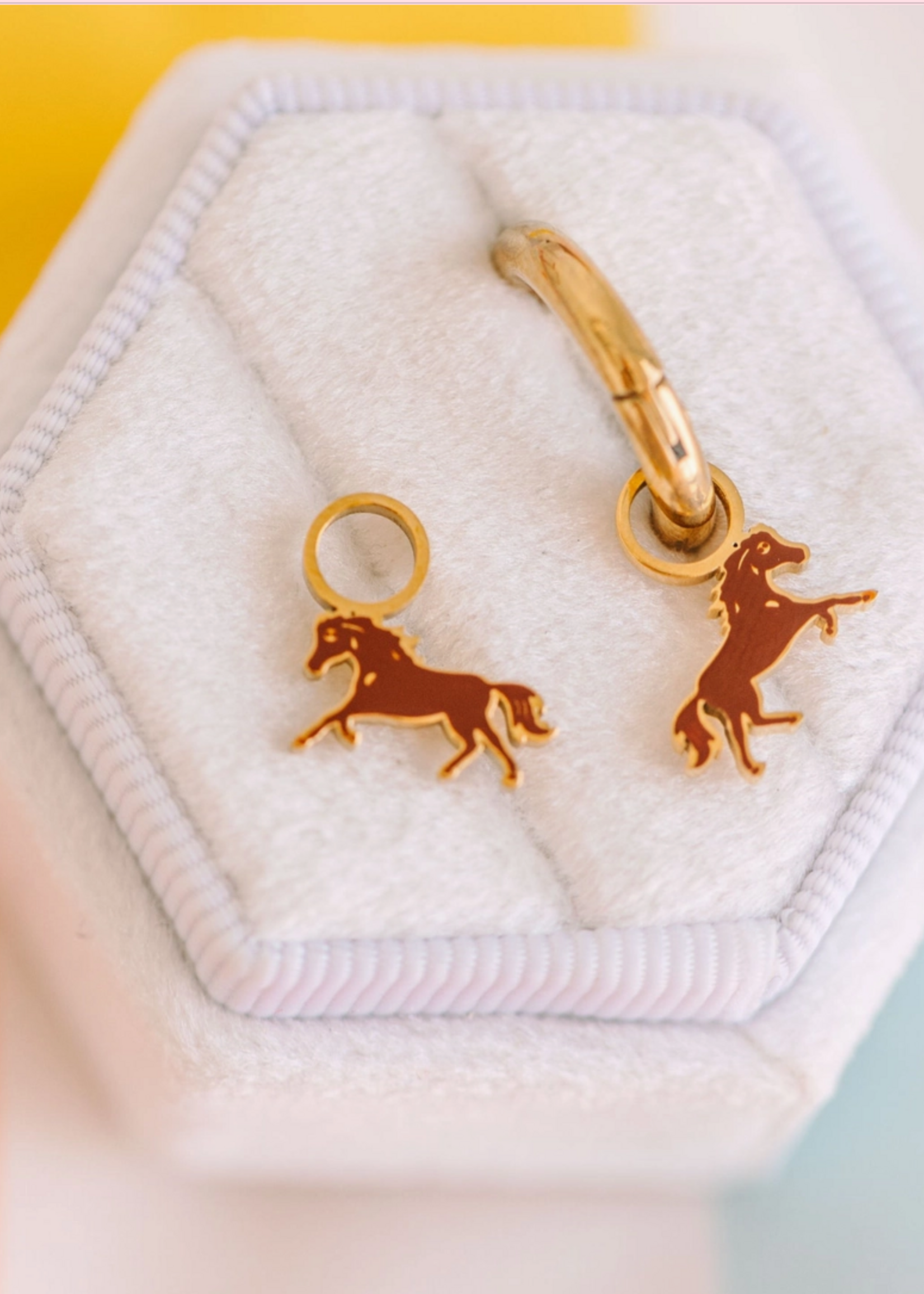 Pierced Horse Charms