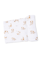 Angel Dear Explorer Puppy - Swaddle Blanket