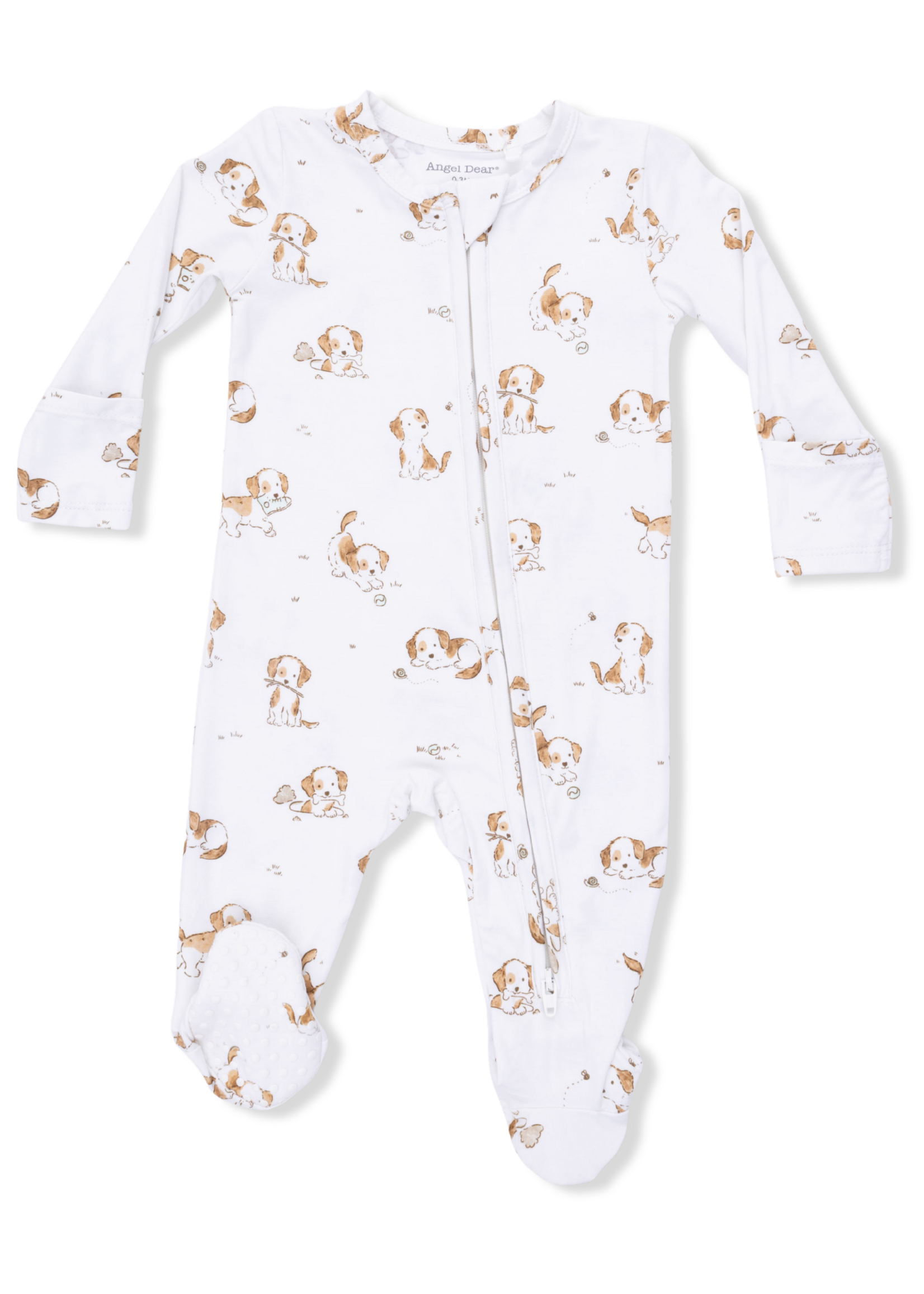 Angel Dear Explorer Puppy - 2 Way Zipper Footie