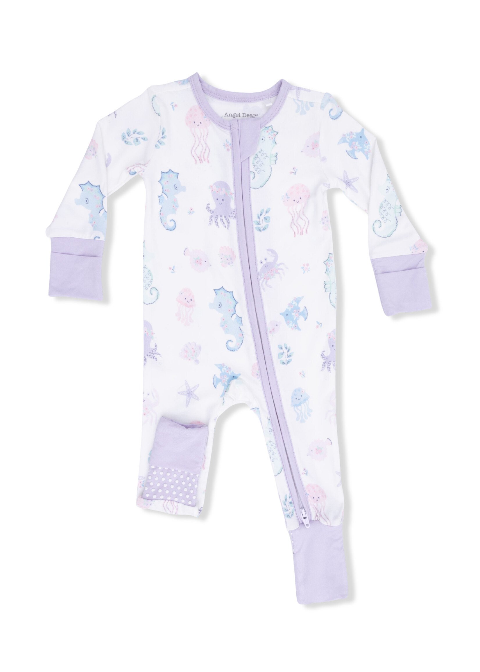 Angel Dear Floral Sea Creatures - Convertible Romper