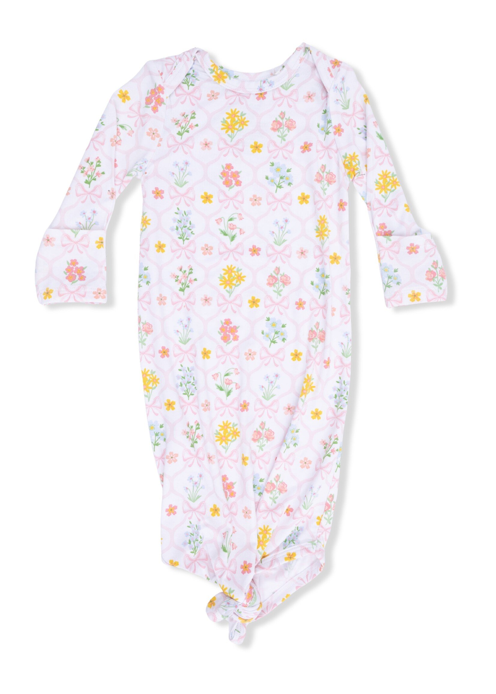 Angel Dear Spring Blooms Bow Trellis - Knotted Gown