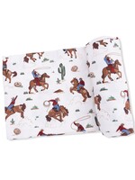 Angel Dear Buckaroo Western - Swaddle Blanket