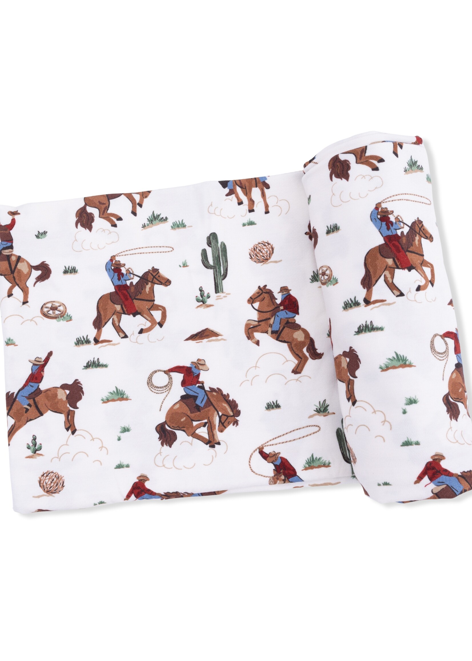 Angel Dear Buckaroo Western - Swaddle Blanket