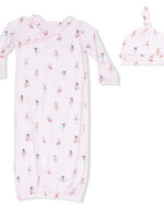 Angel Dear Petite Ballet  - Kimono Gown & Ruffle