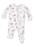 Angel Dear Cowboy Nursery - 2 Way Zipper Footie