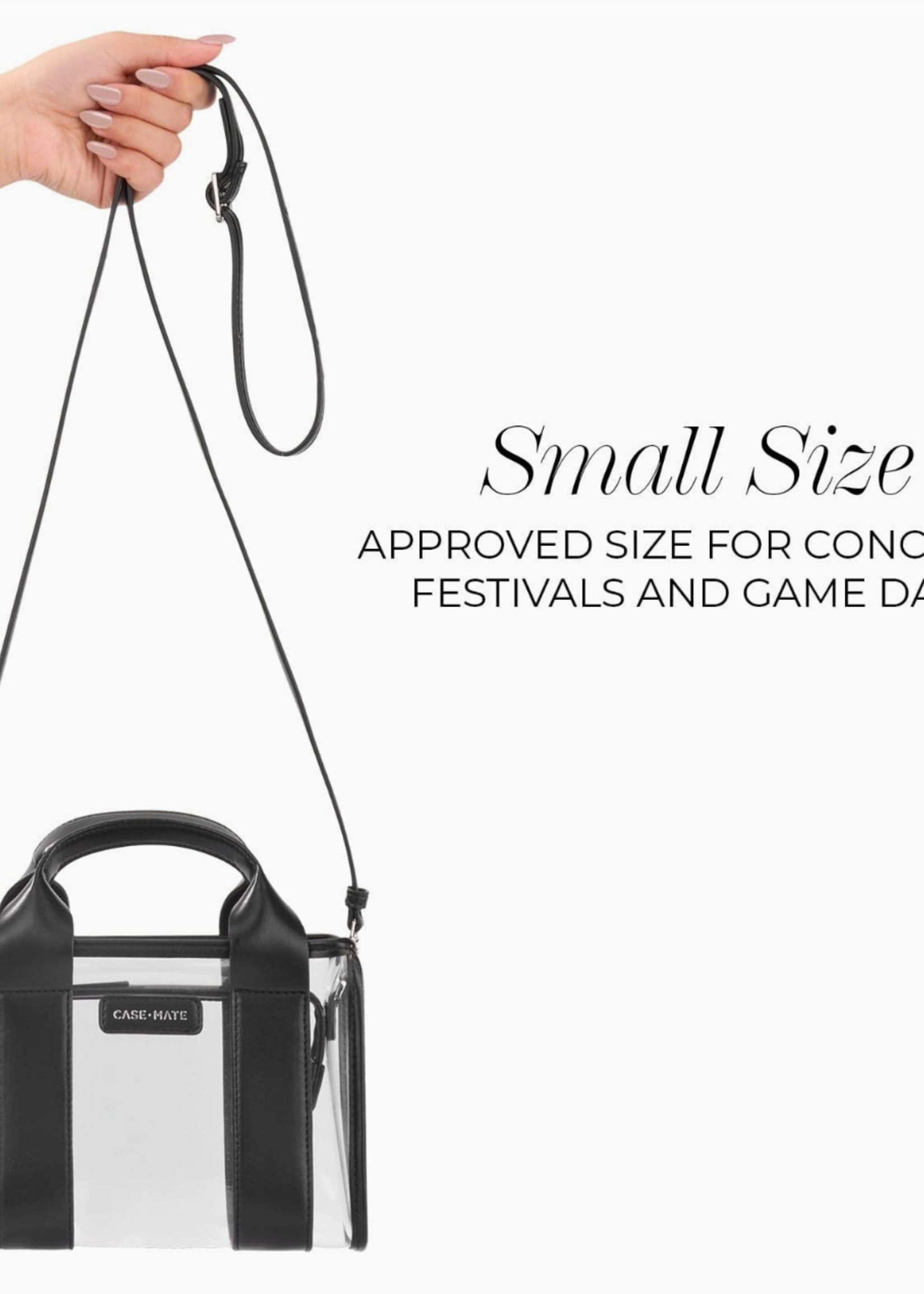 Case-Mate Case-Mate Clear Stadium Bag  Iridescent