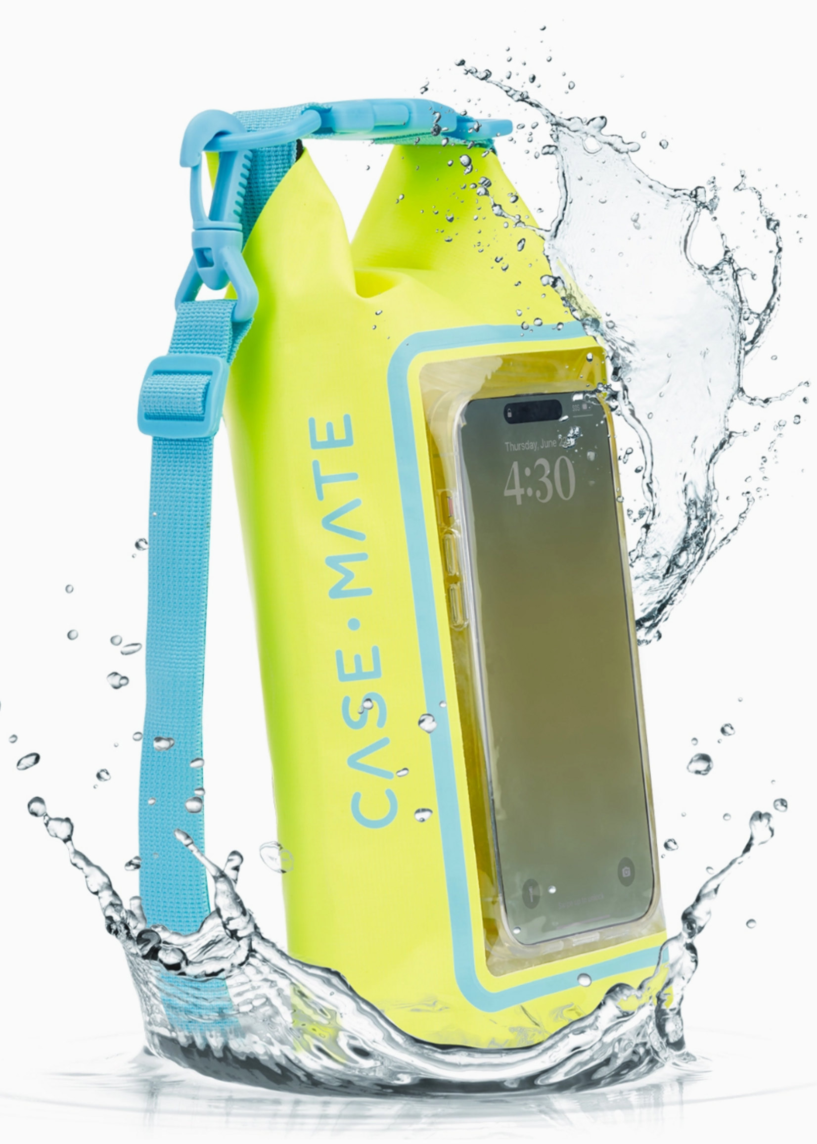 Case-Mate Case-Mate Waterproof Phone Bucket Bag 2L  Citrus Splash