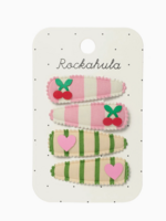 Rockahula Cherry Kiss Fabric Clip Set
