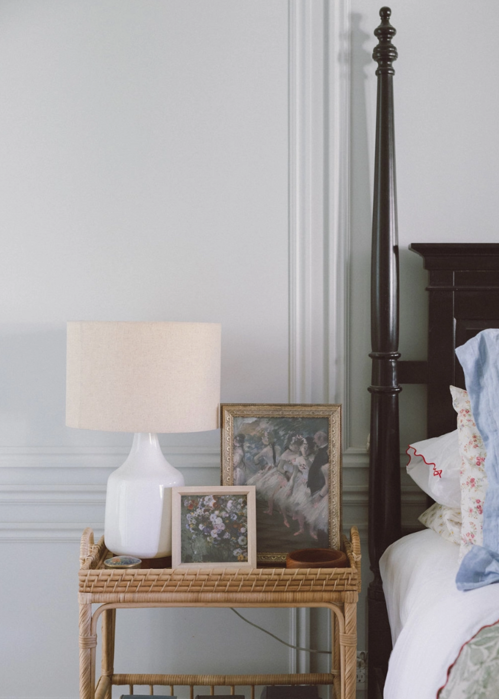 Petal Lane Home The Ballet Framed Antique Art  5x7