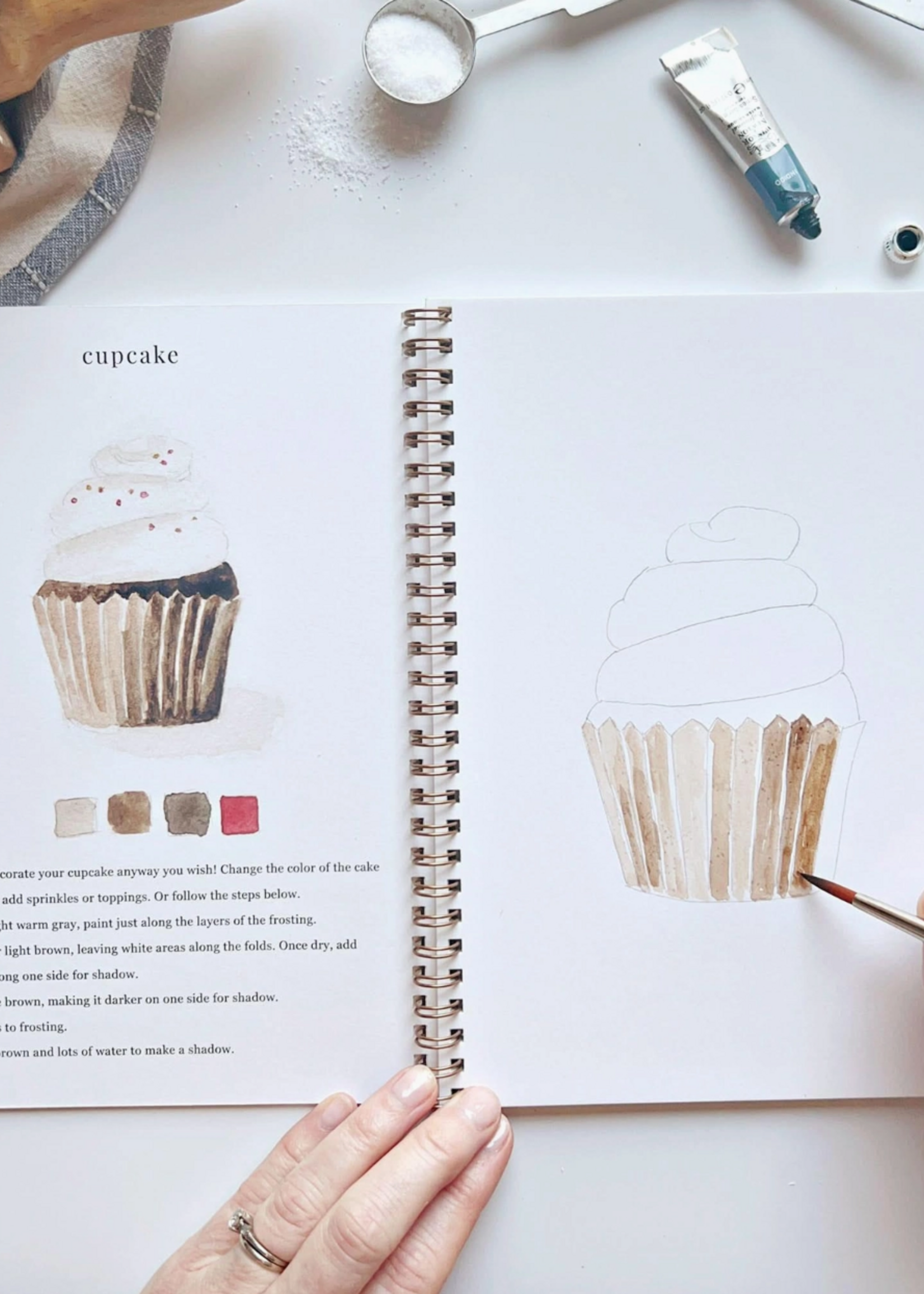 Emily Lex Studio Baking Watercolor Workbook