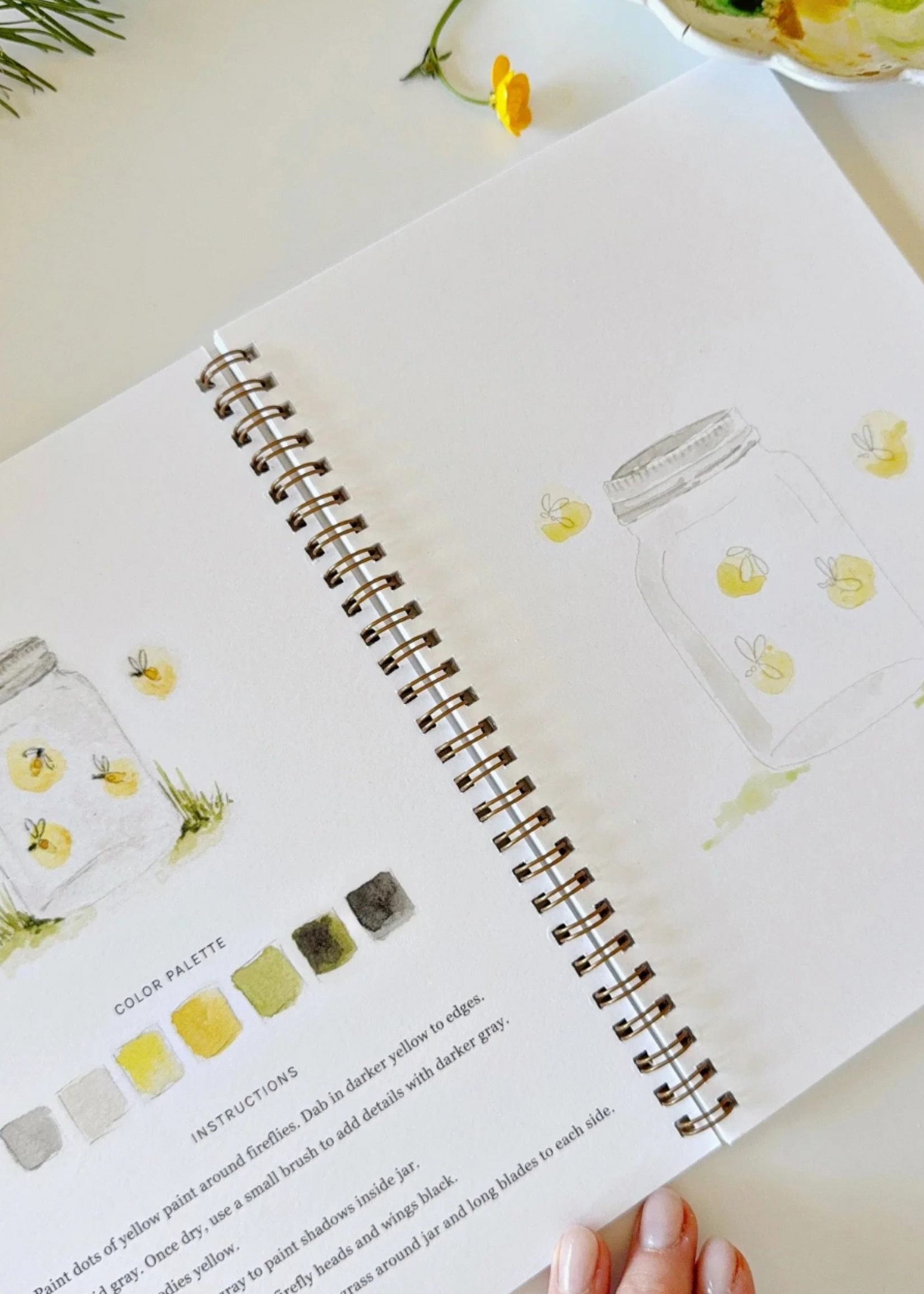 Emily Lex Studio Camping Watercolor Workbook