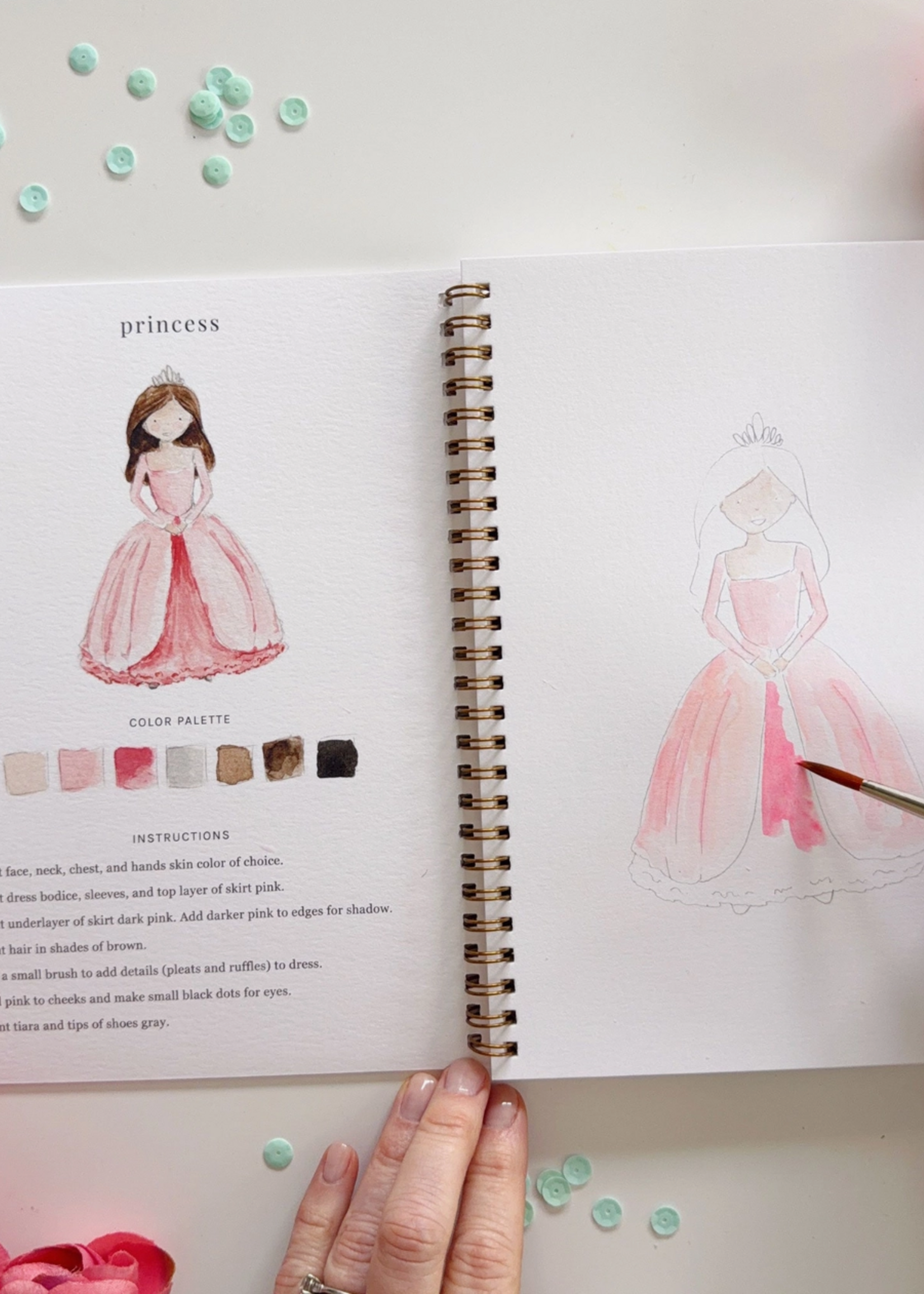 Emily Lex Studio Fairytale Watercolor Workbook