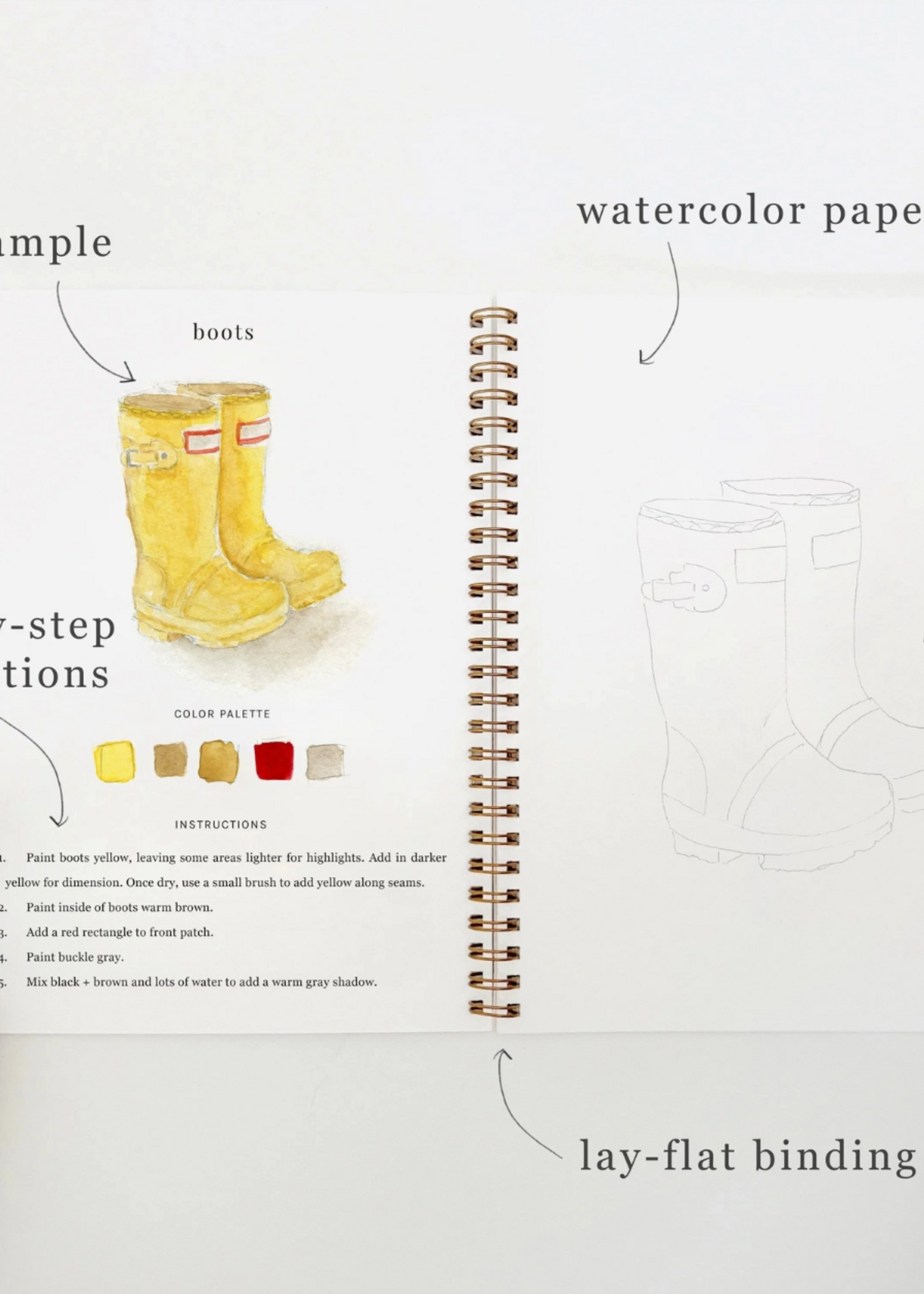 Emily Lex Studio Garden Watercolor Workbook