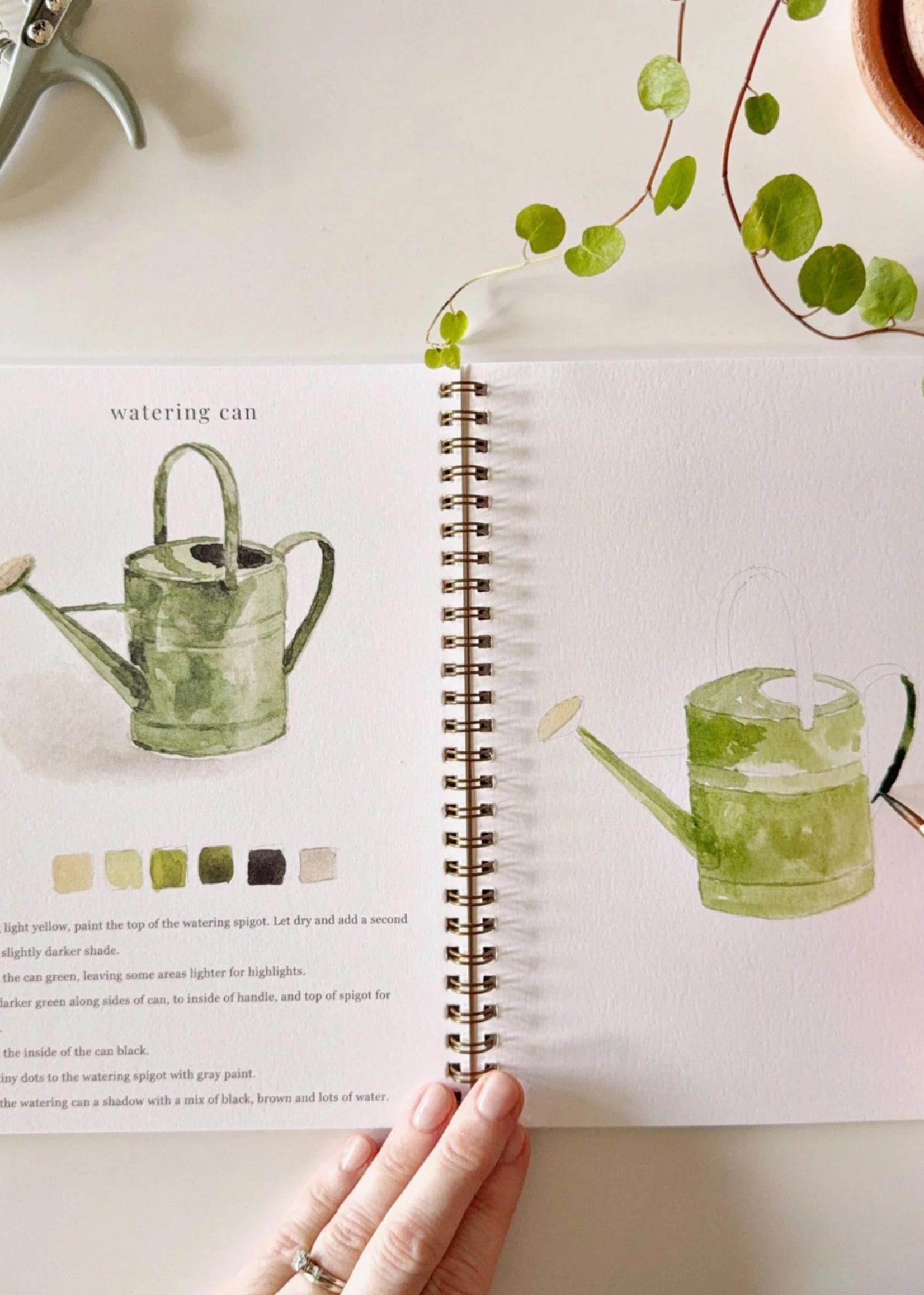 Emily Lex Studio Garden Watercolor Workbook