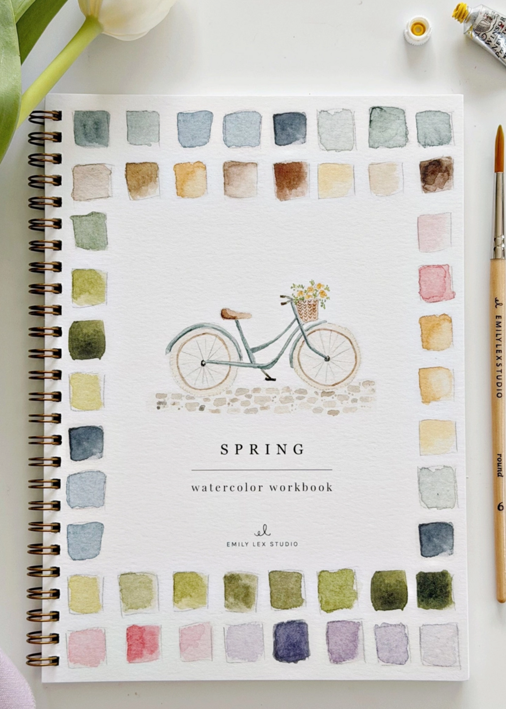 Emily Lex Studio Spring Watercolor Workbook