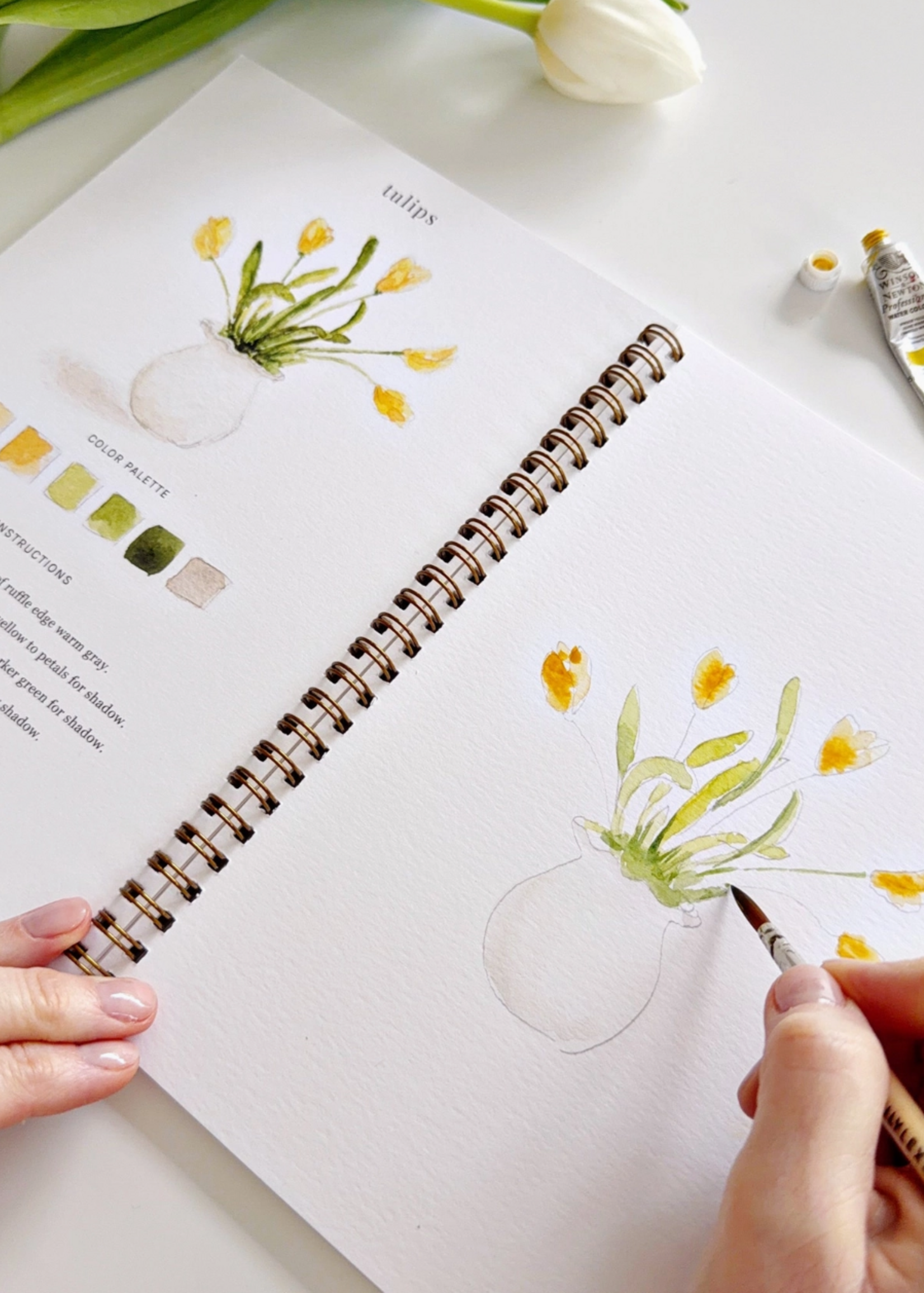 Emily Lex Studio Spring Watercolor Workbook