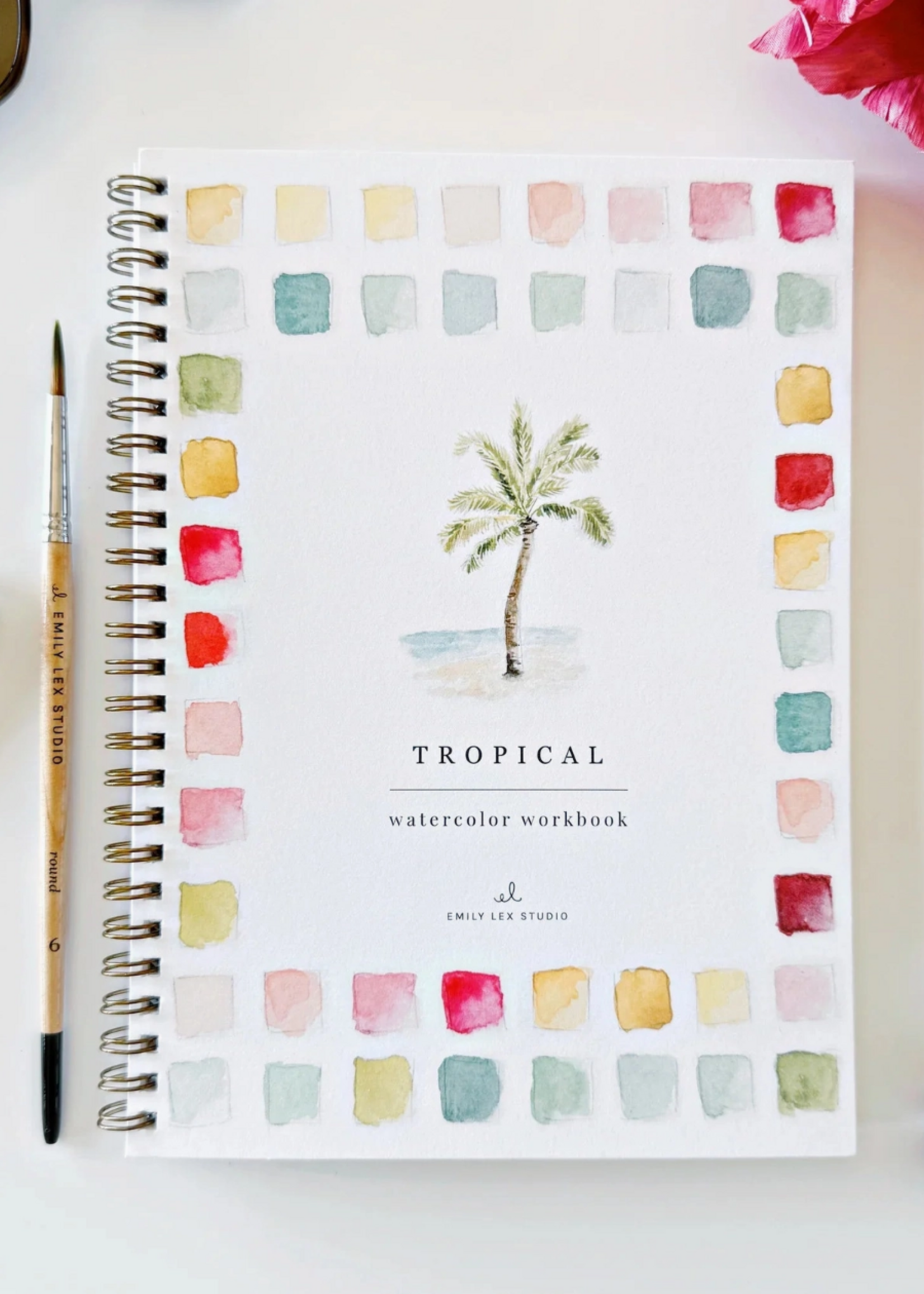 Emily Lex Studio Tropical Watercolor Workbook