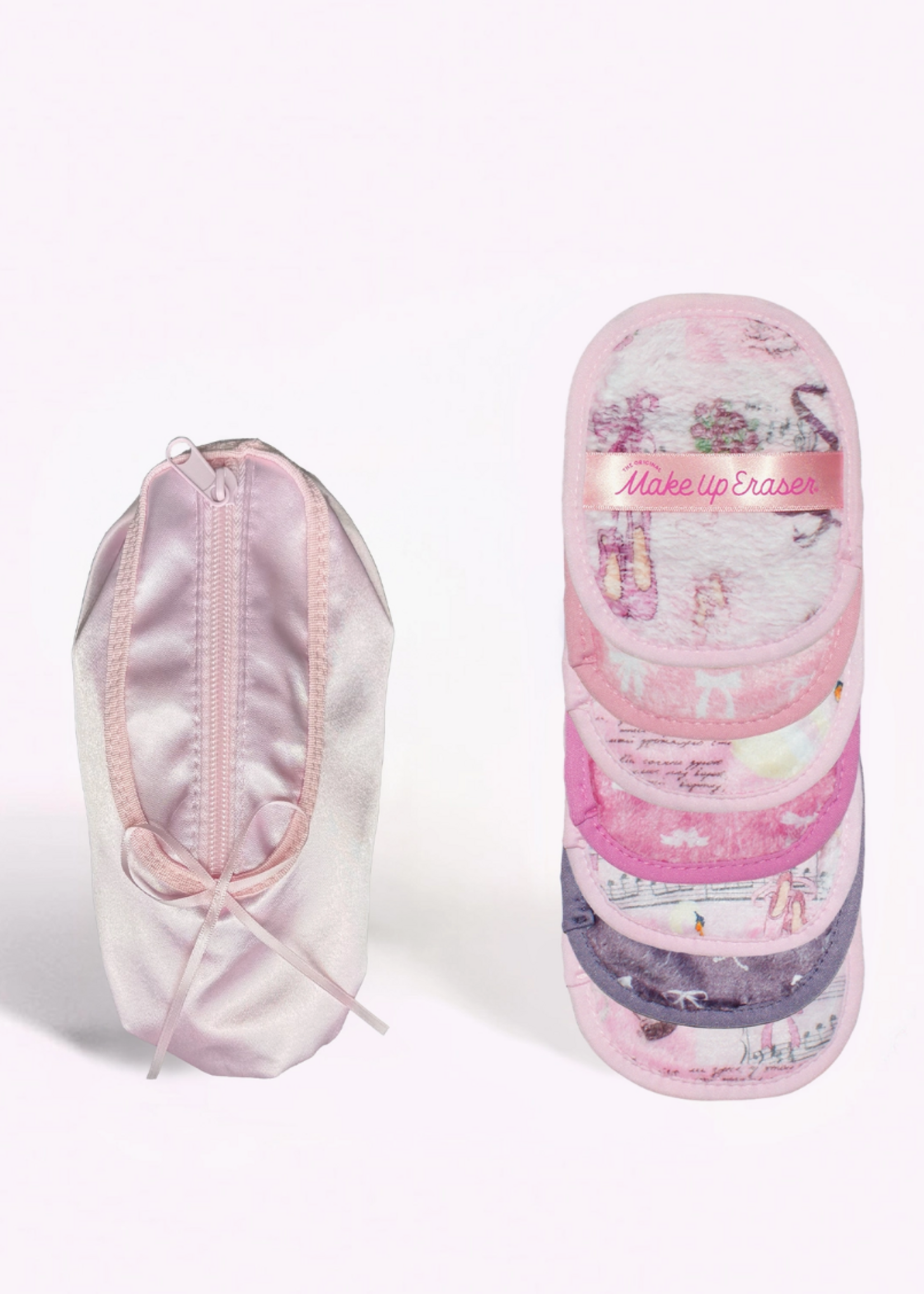 MakeUp Eraser Ballet Core Makeup Eraser 7-Day Set | Bonus Pointe Shoe