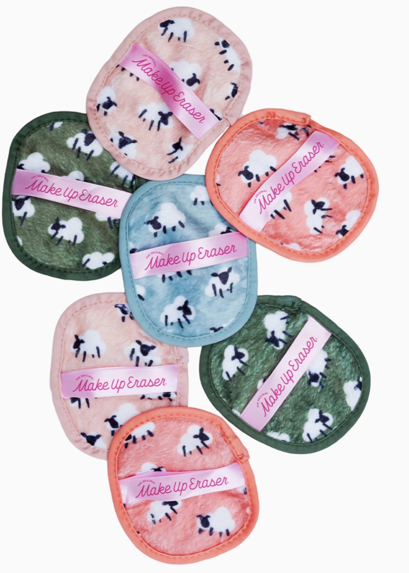 MakeUp Eraser Counting Sheep 7-Day & Makeup Bag Gift Set