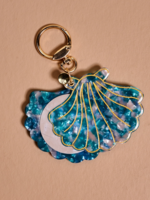 The Darling Effect Mini Mirror Bag Charm–Seashell