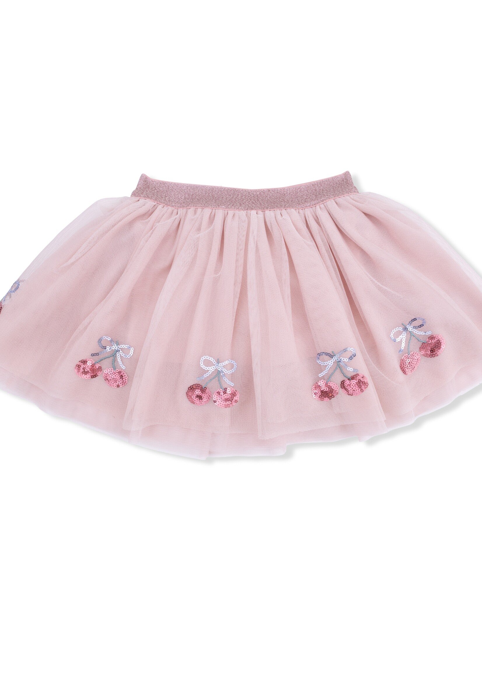Angel Dear Sweet Bow Cherries - Tutu Skirt with Bike Shorts