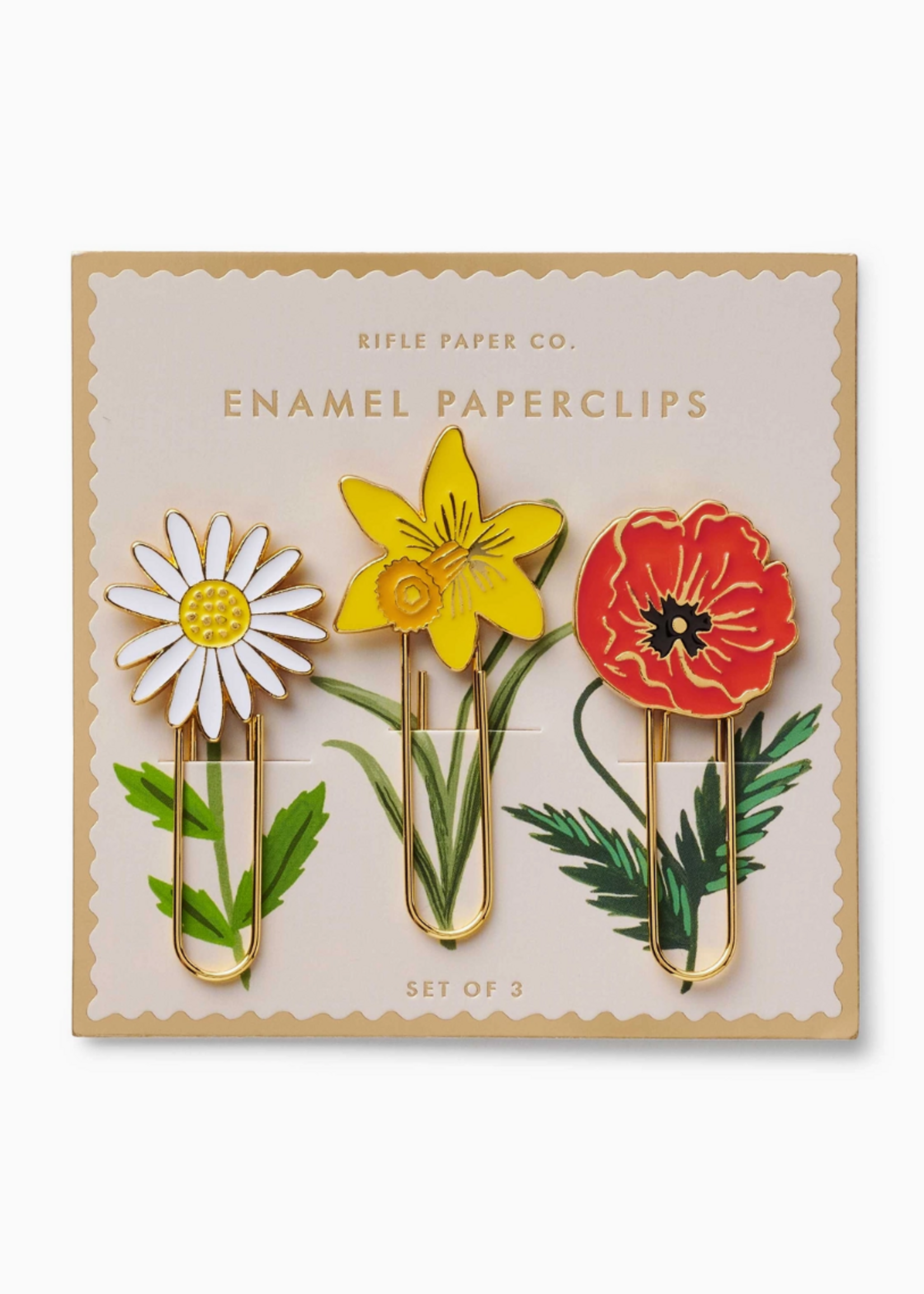 Rifle Paper Co. Garden Study Enamel Paper Clip Set