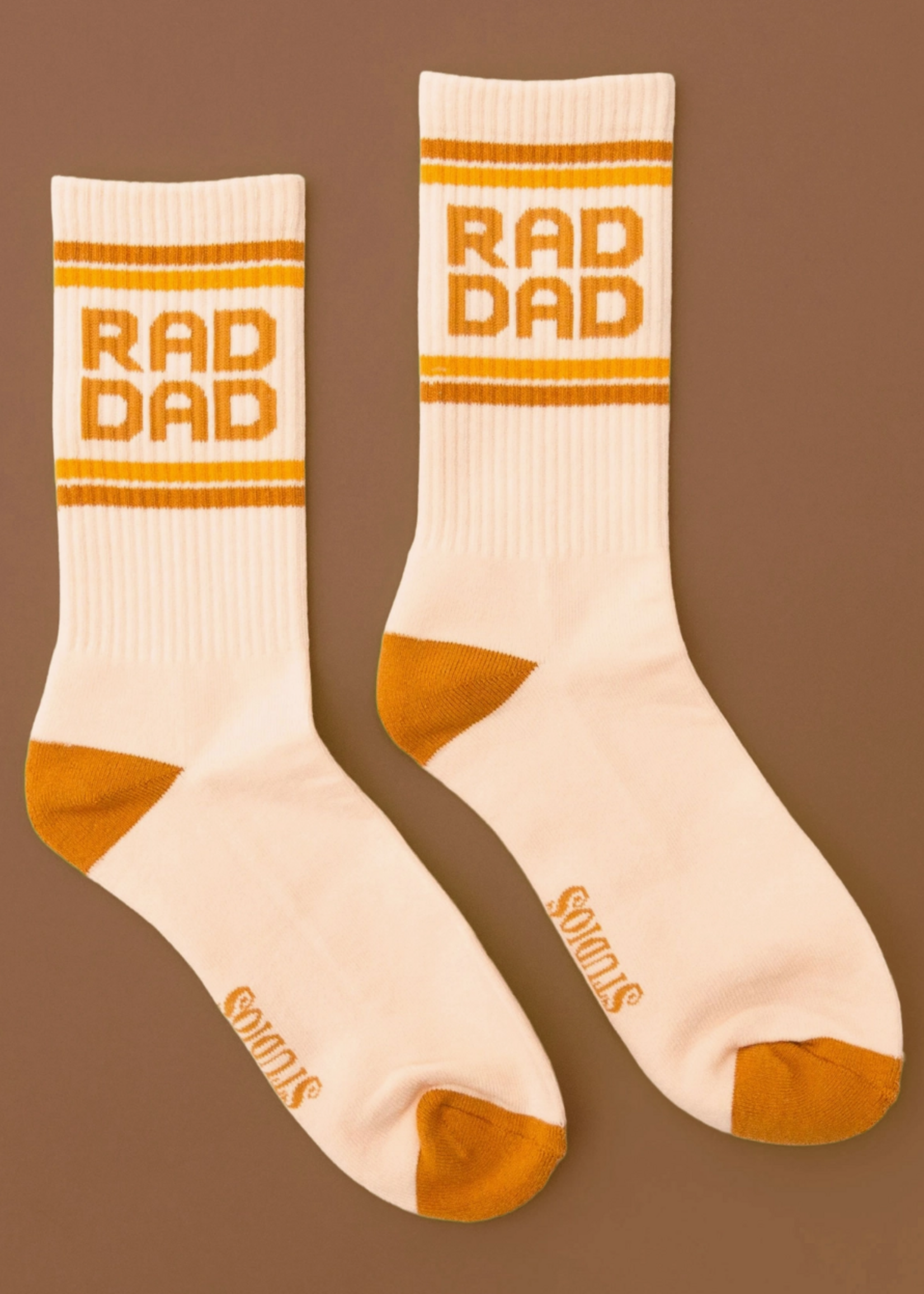 Sunshine Studios Rad Dad Ribbed Crew Socks