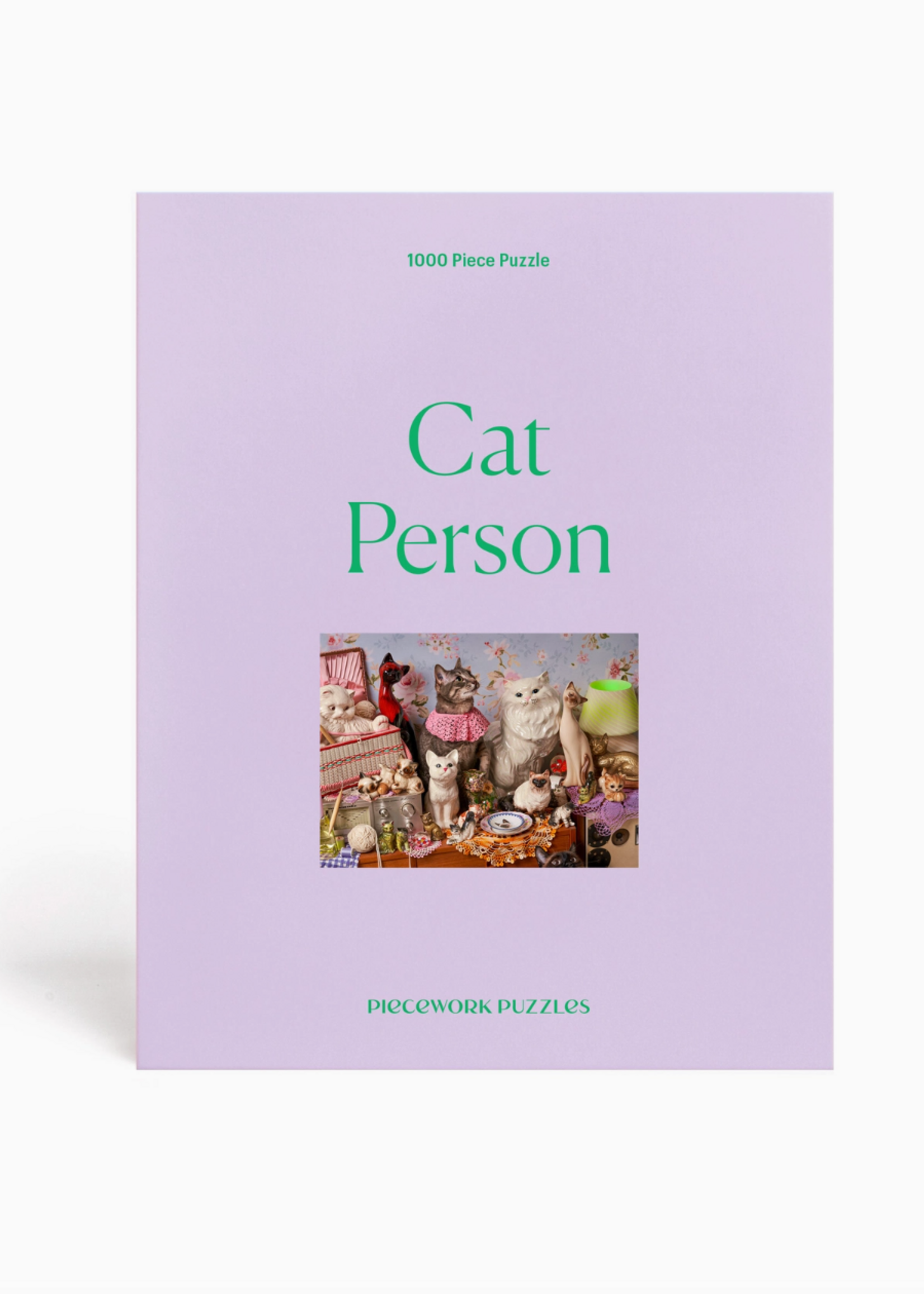 Piecework Cat Person 1000 Piece Puzzle