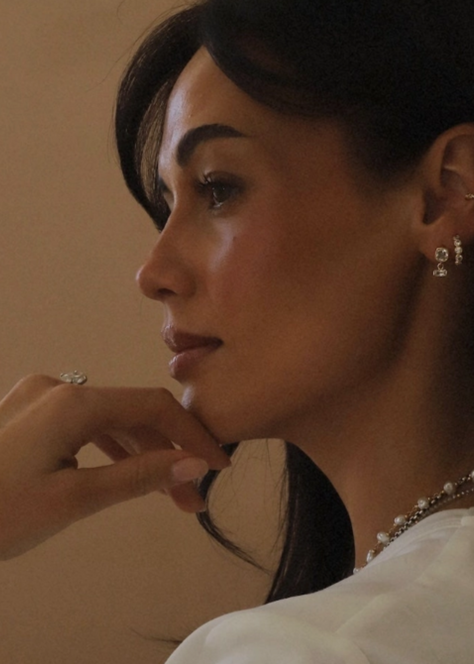 Katie Waltman The Eve Stud, Gold