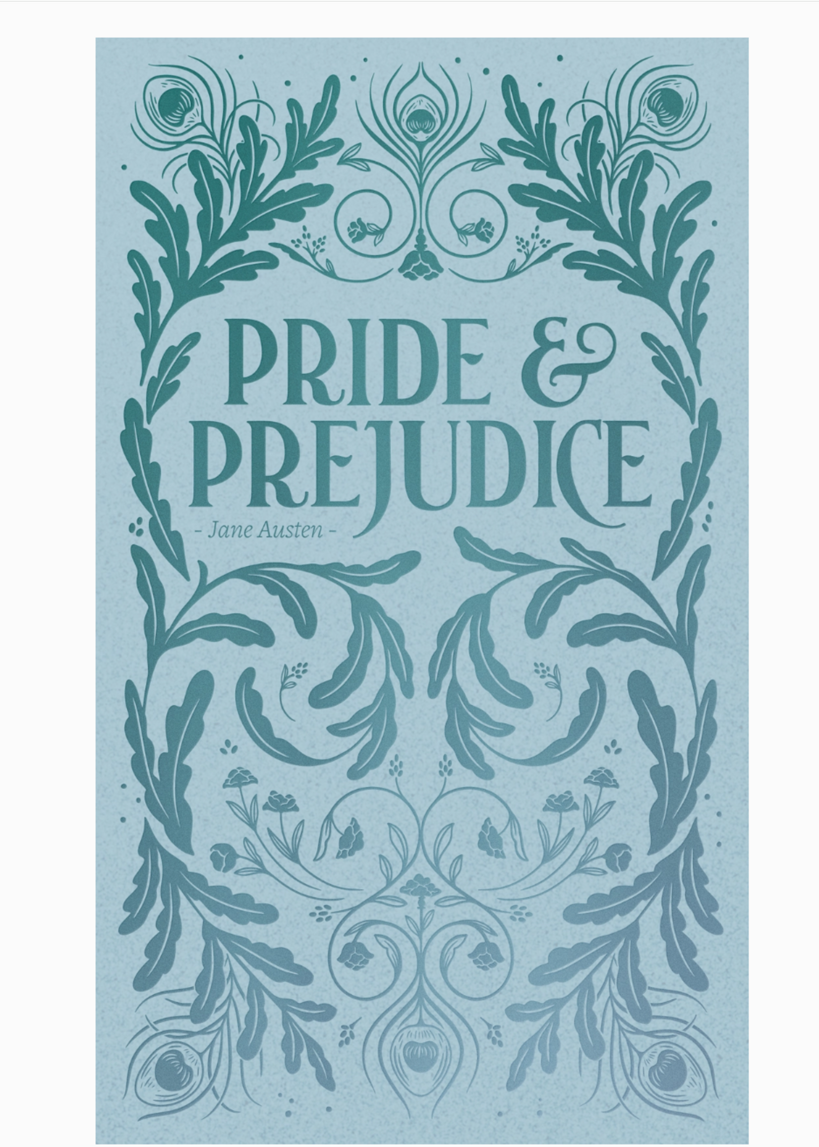 Marble City Press Pride and Predjudice - Luxe Edition, Hard Cover