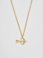 Fable England Cupid Heart Necklace