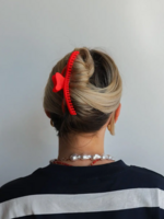 Kaxi Co Kaxi Original Wavy Hold Everything Claw  ELECTRIC RED