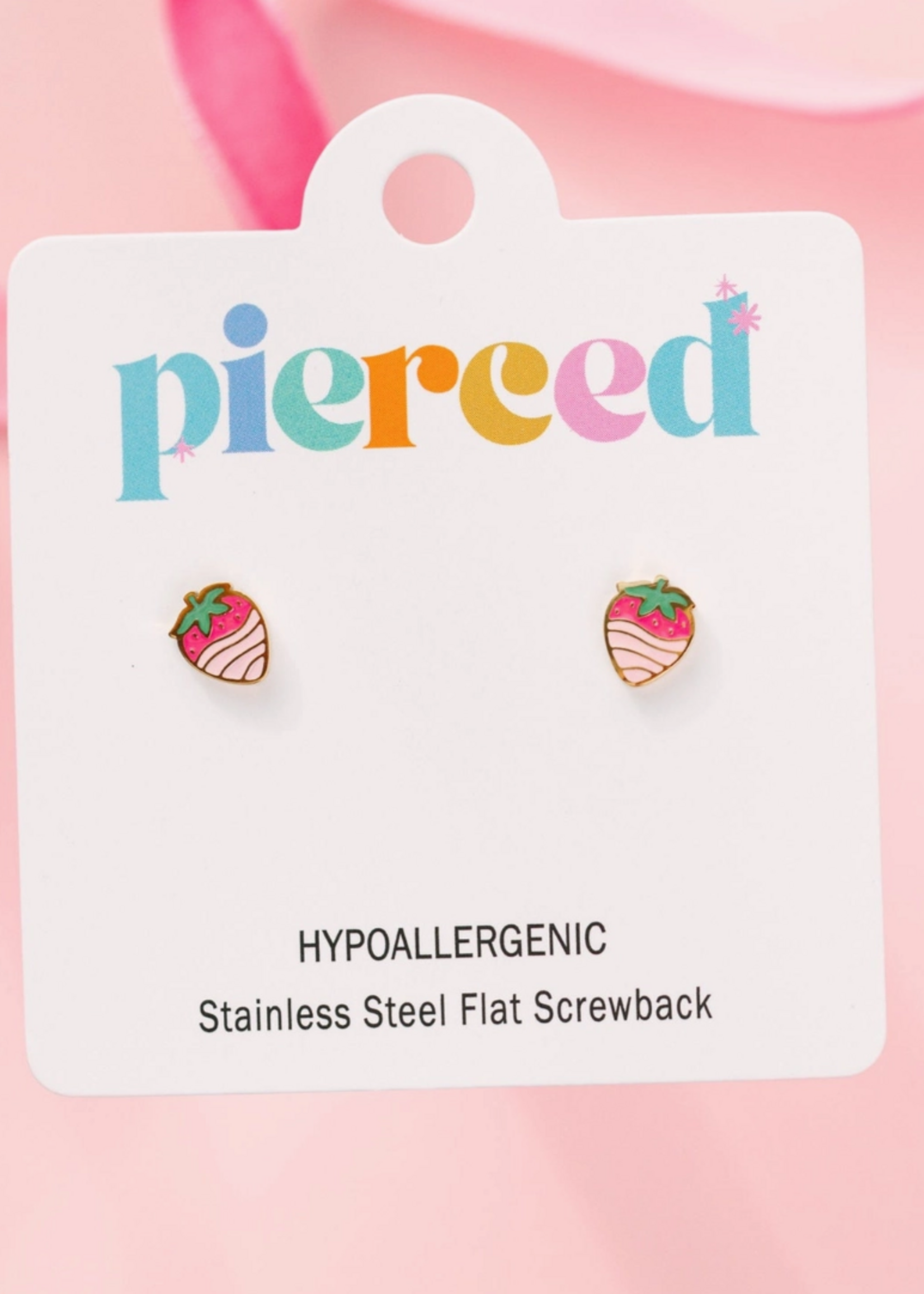 Pierced Chocolate Dipped Strawberry