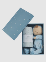 Ollie Ella Lullaby Dozy Dinkums - Leo Gift Set Baby Blue