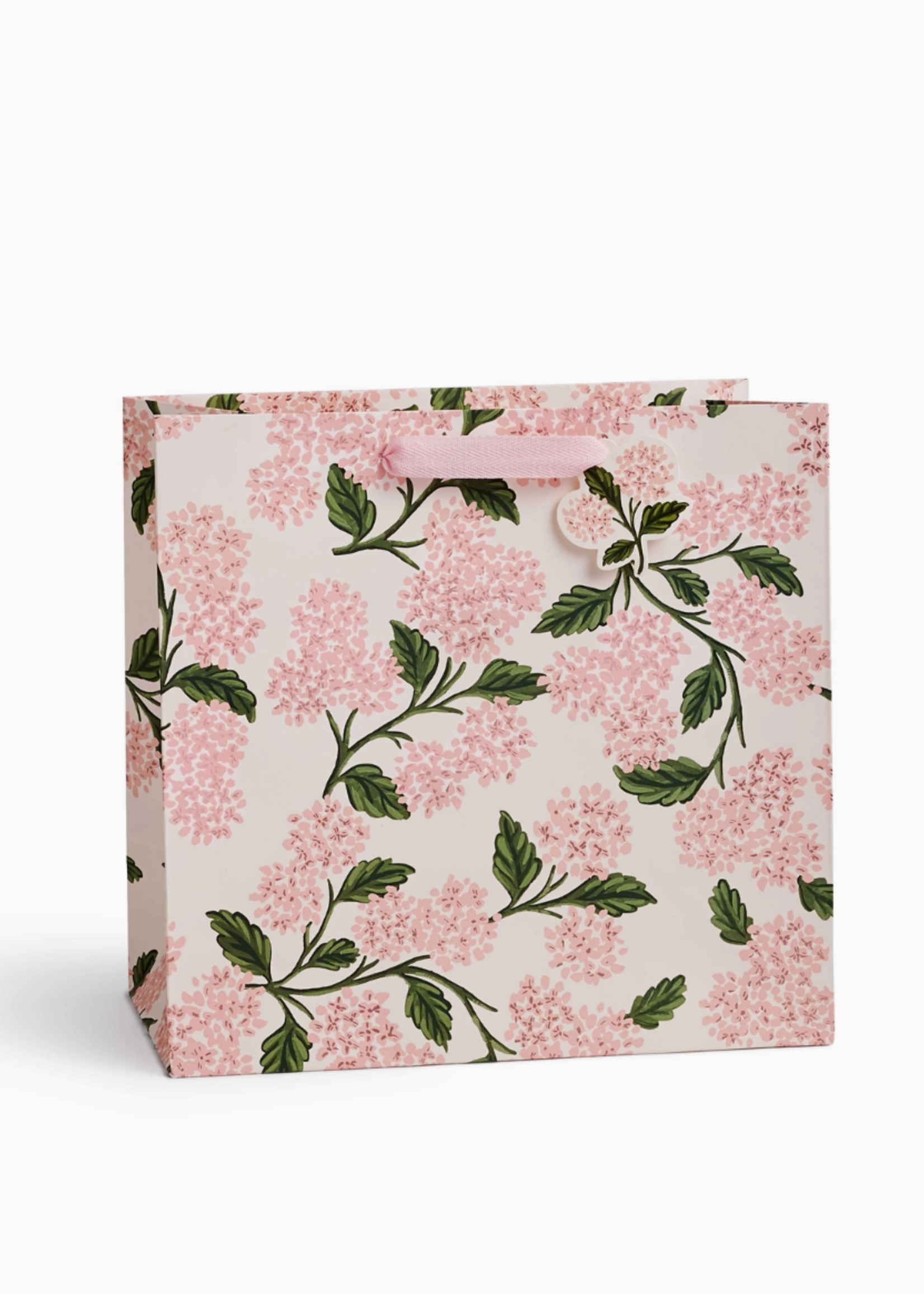 Rifle Paper Co. Pink Hydrangea Gift Bag