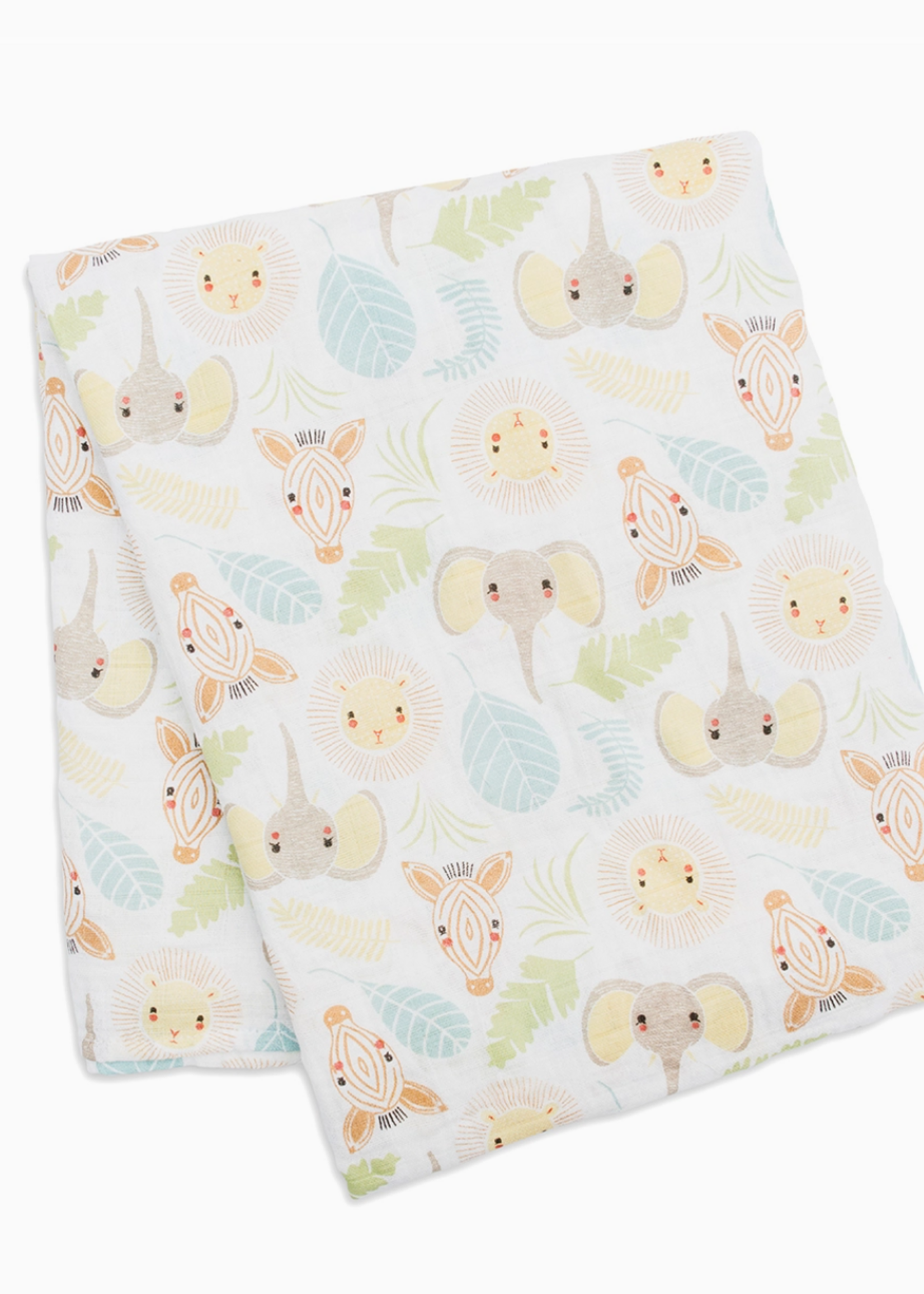 Lulujo Muslin Swaddle Blanket – Jungle