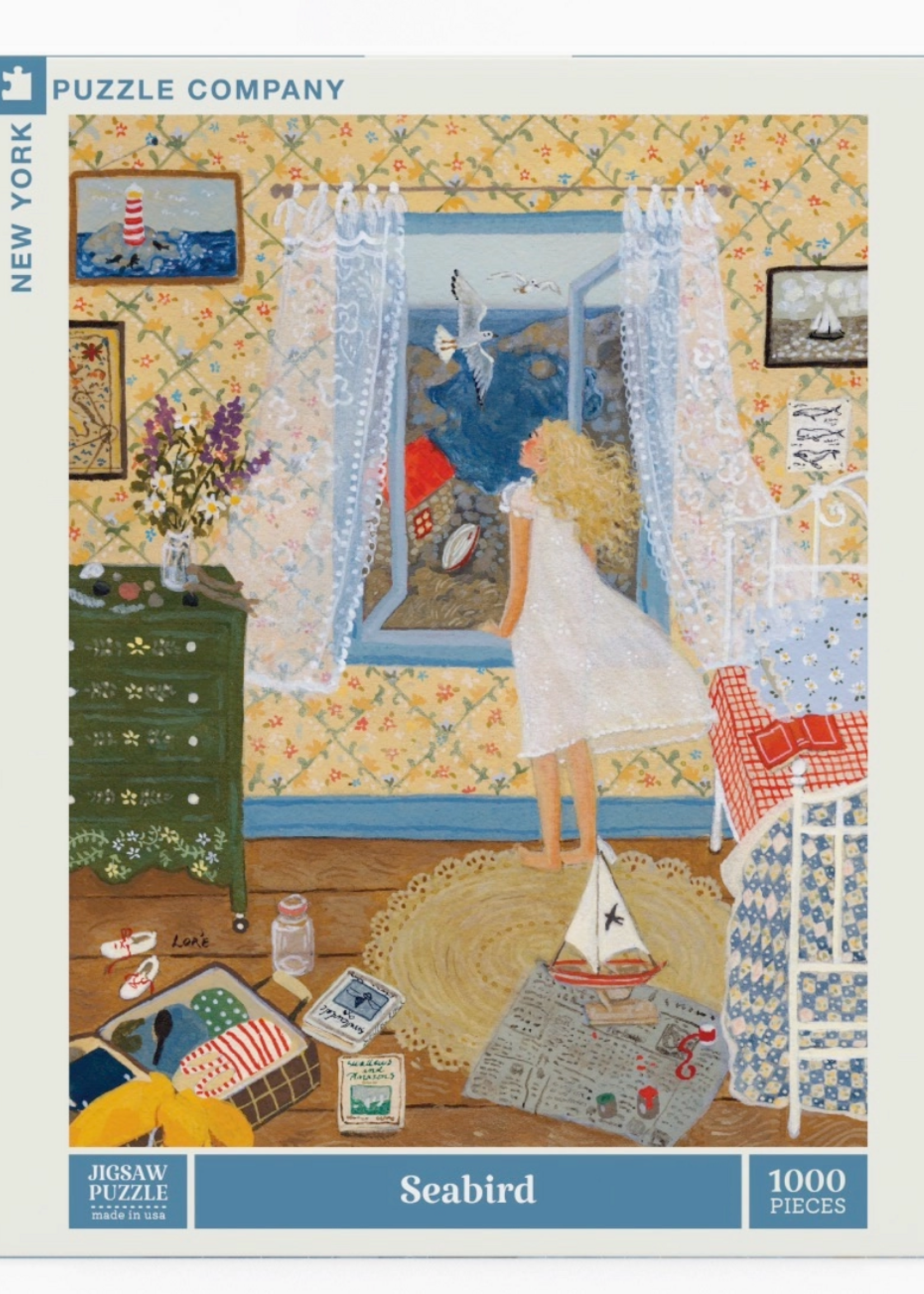 New York Puzzle Company Seabird 1000 Piece Puzzle