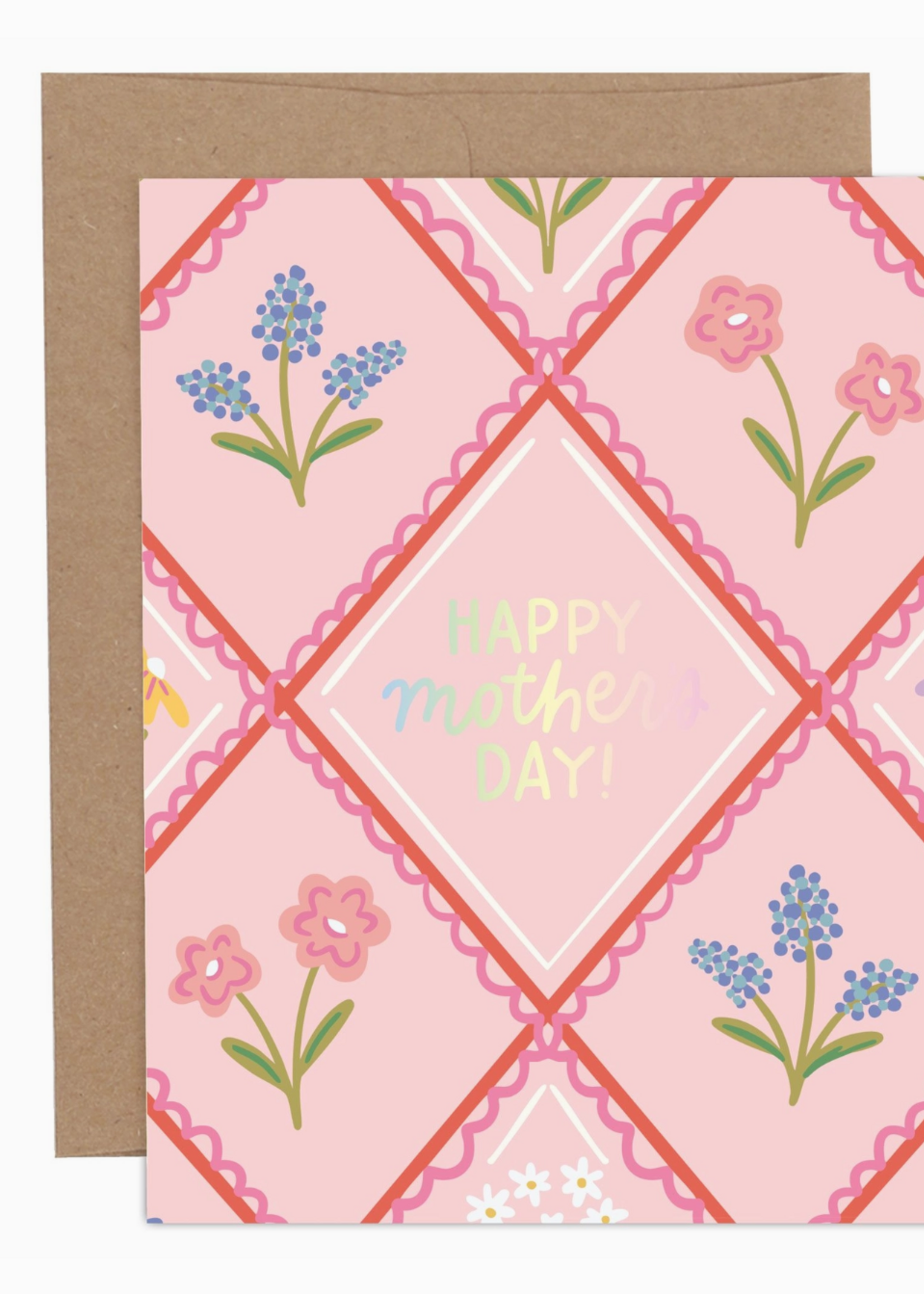 Pippi Post Happy Mother's Day Floral Greeting Card