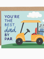 Pippi Post Best Dad By Par Greeting Card