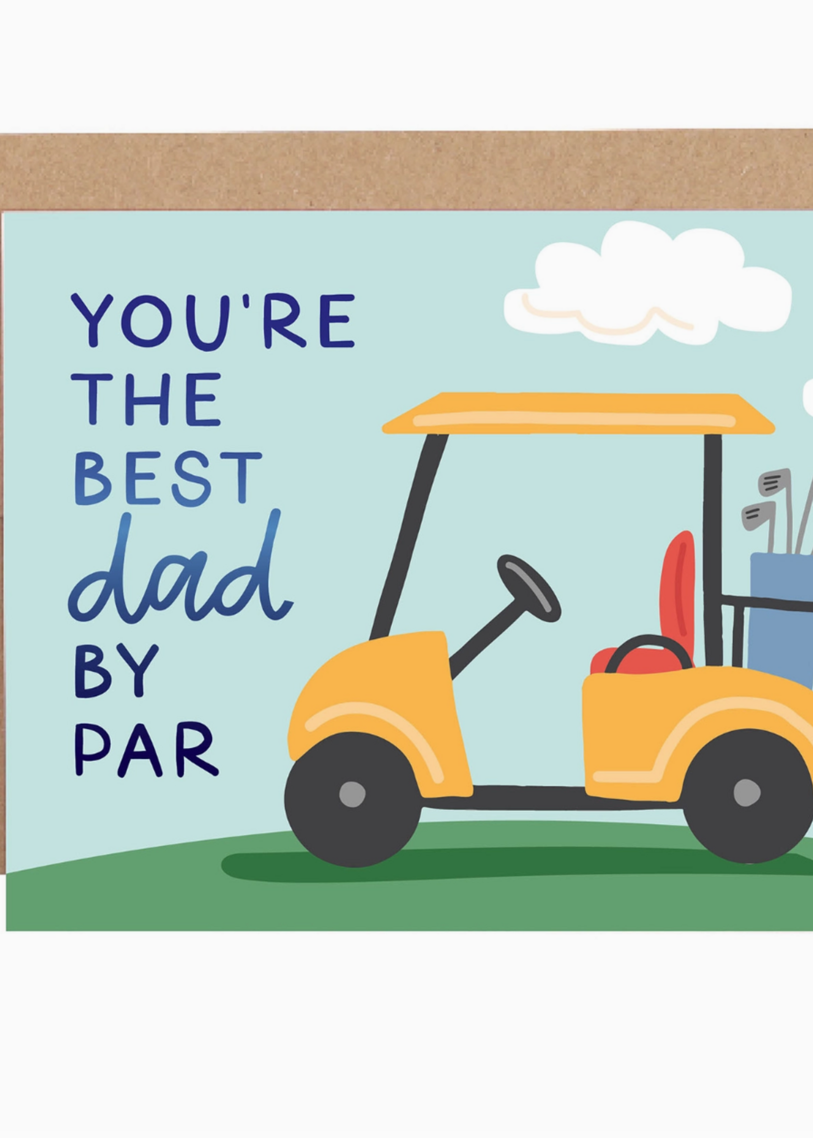 Pippi Post Best Dad By Par Greeting Card