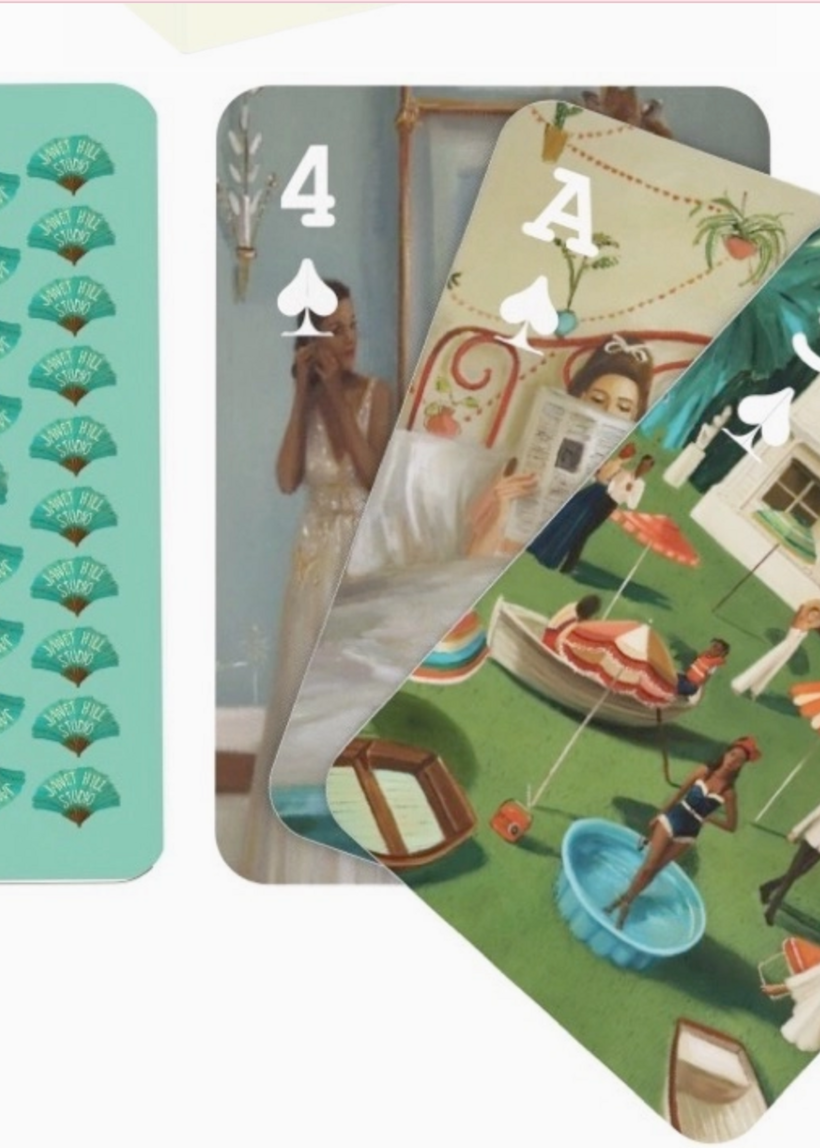 New York Puzzle Company Janet Hill Playing Cards Standard Deck