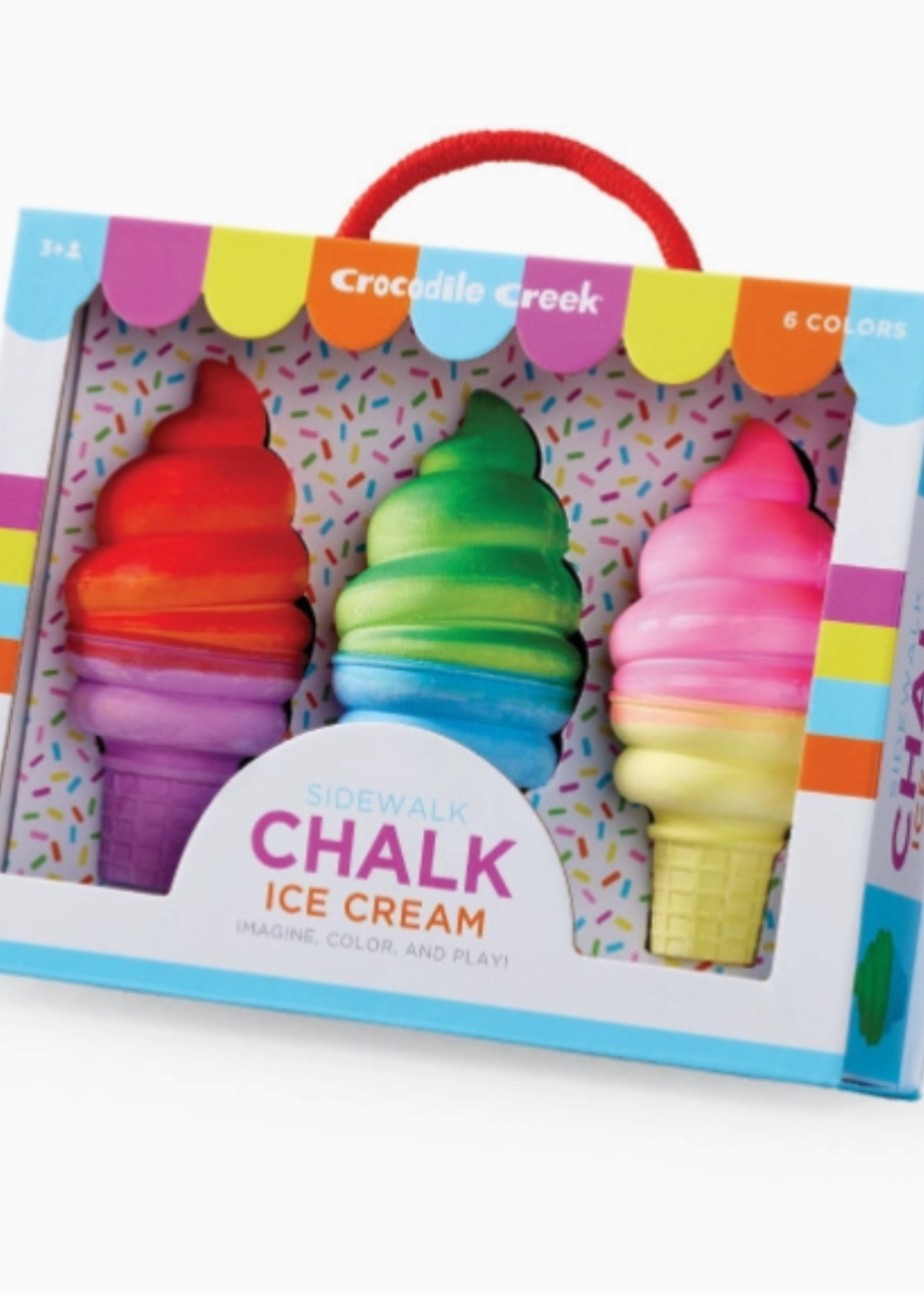 Crocodile Creek Inc. Sidewalk Chalks - Ice Cream