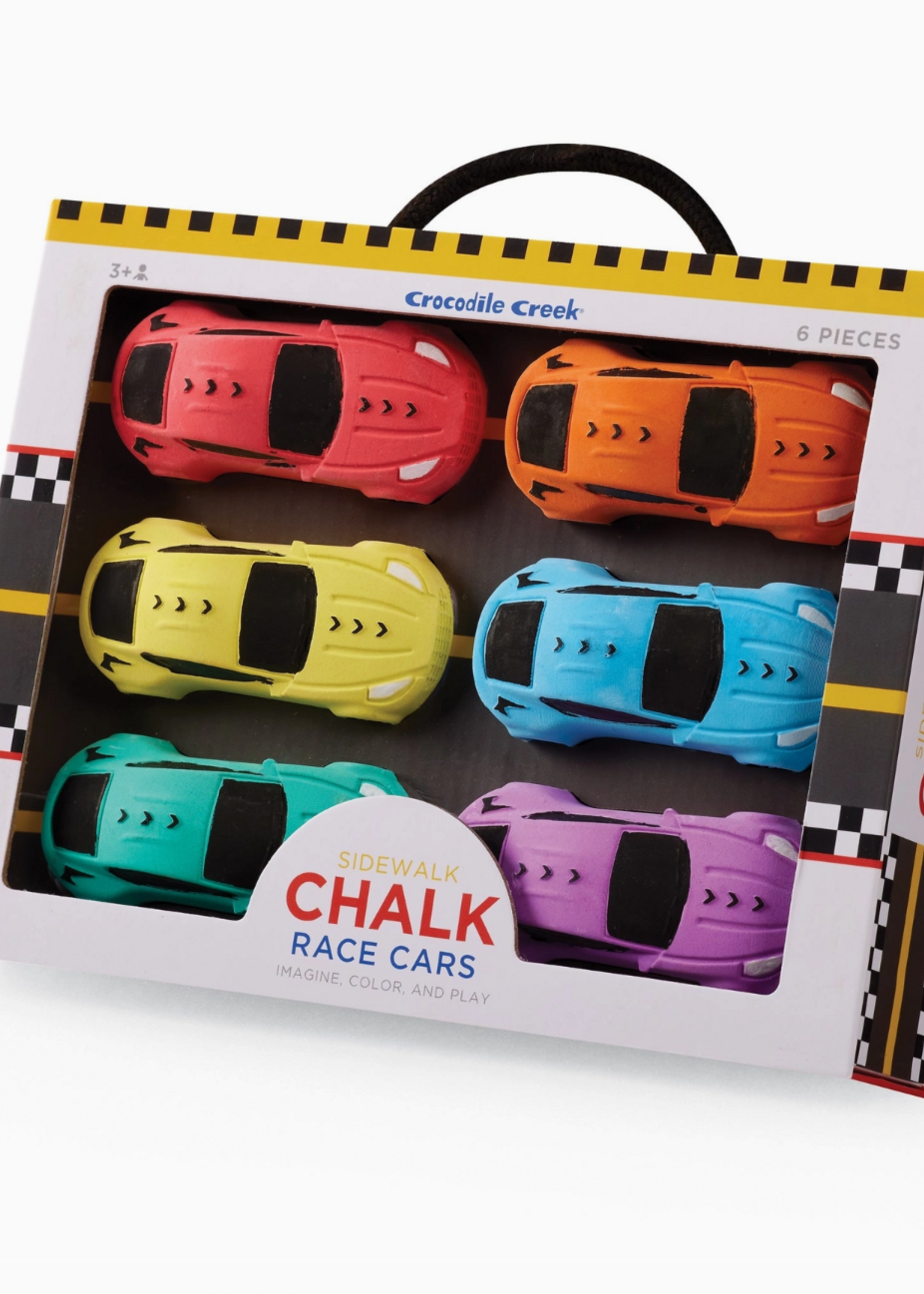 Crocodile Creek Inc. Sidewalk Chalk - Race Cars