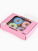 Three by Three Seattle Colorful Donut Magnets Iconic Packaging