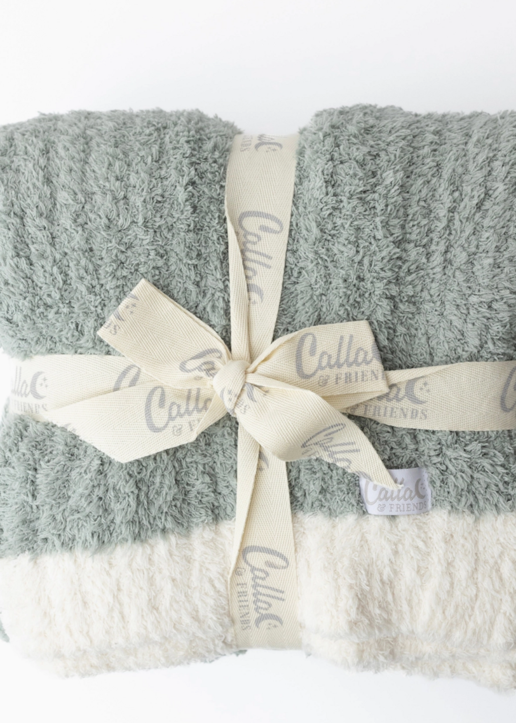 Calla & Friends The Alani Blanket - Toddler-Sage