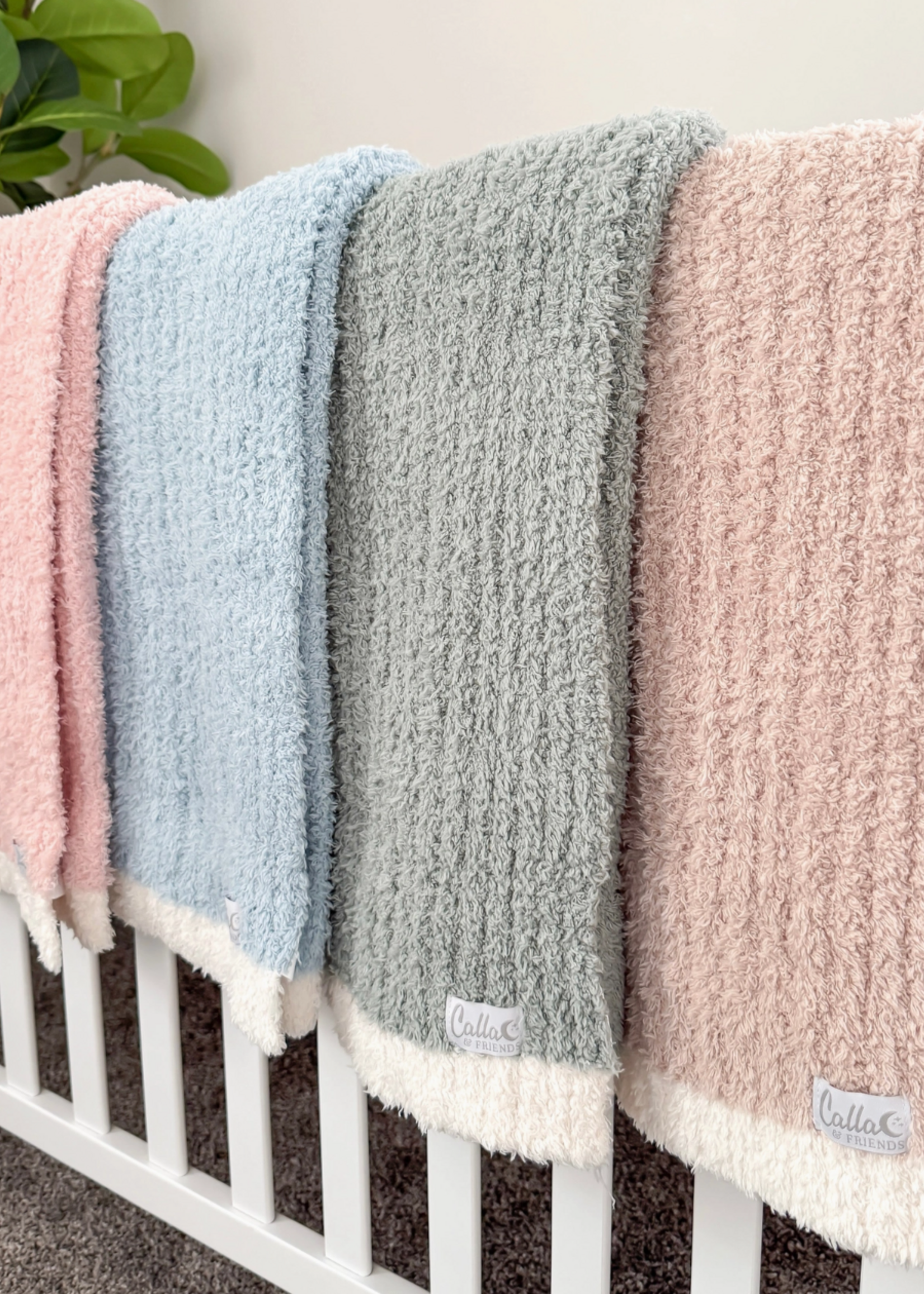 Calla & Friends The Alani Blanket - Toddler-Sage