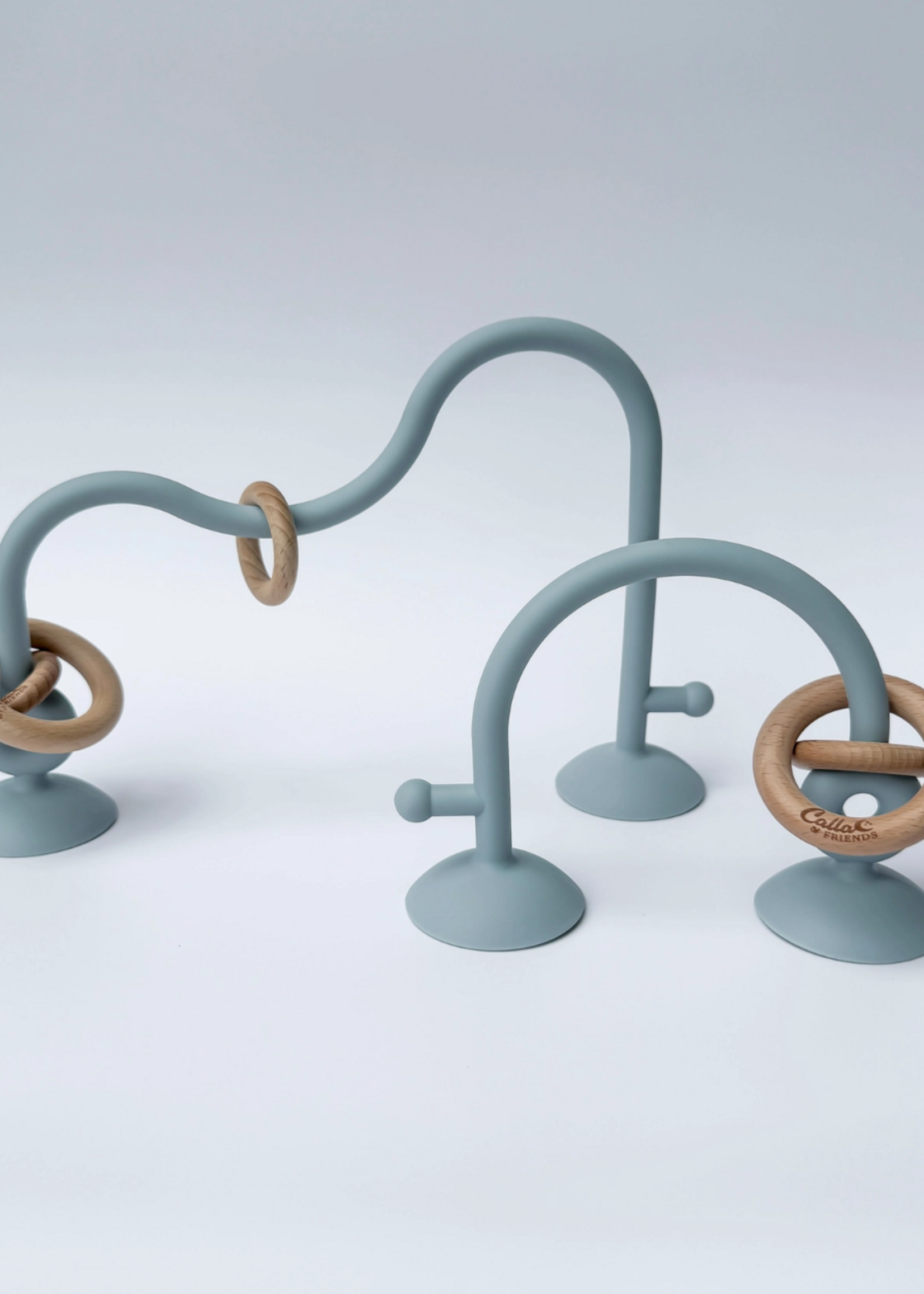 Calla & Friends On-The-Go Suction Toy-Powder Blue