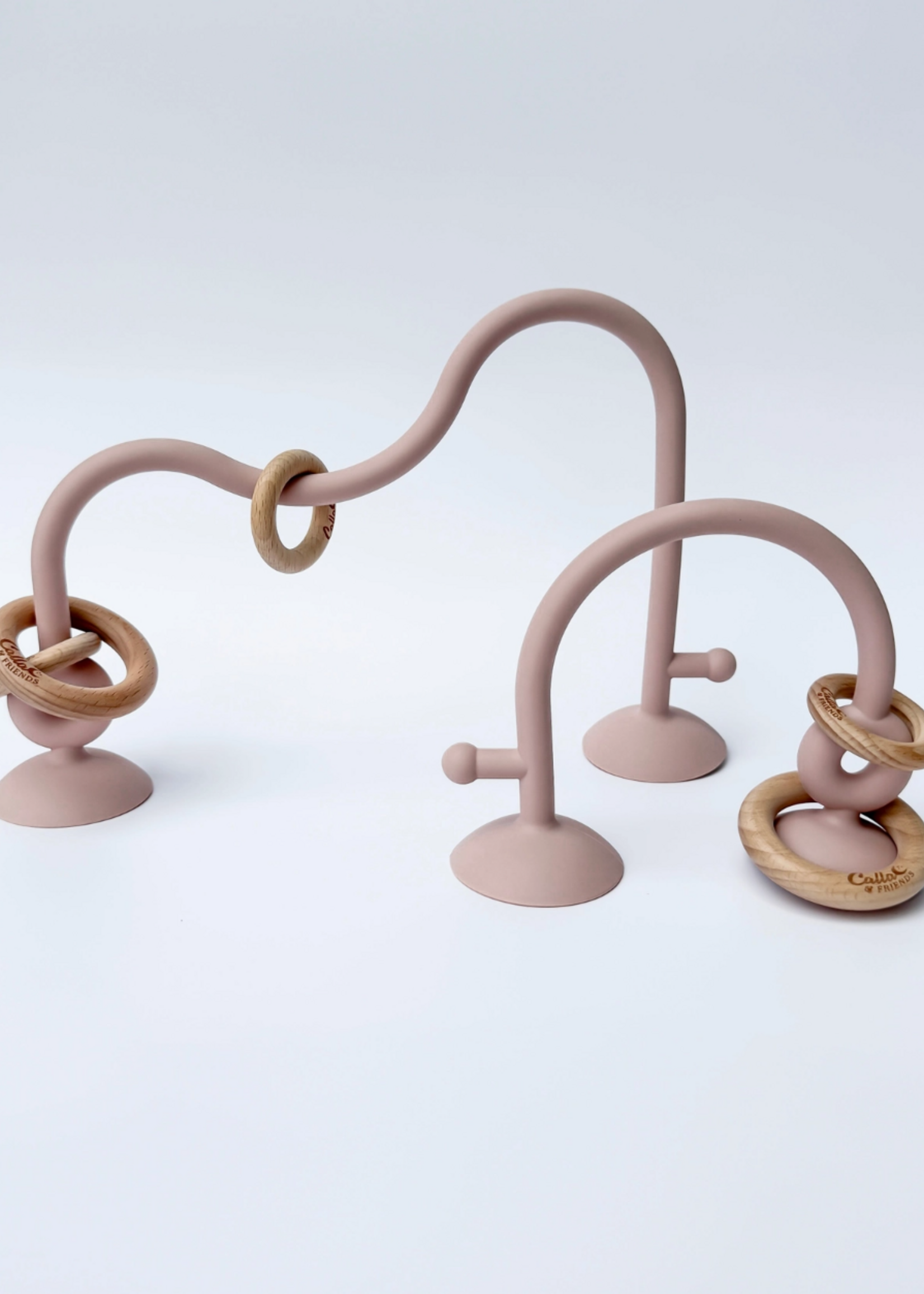 Calla & Friends On-The-Go Suction Toy-Petal Pink