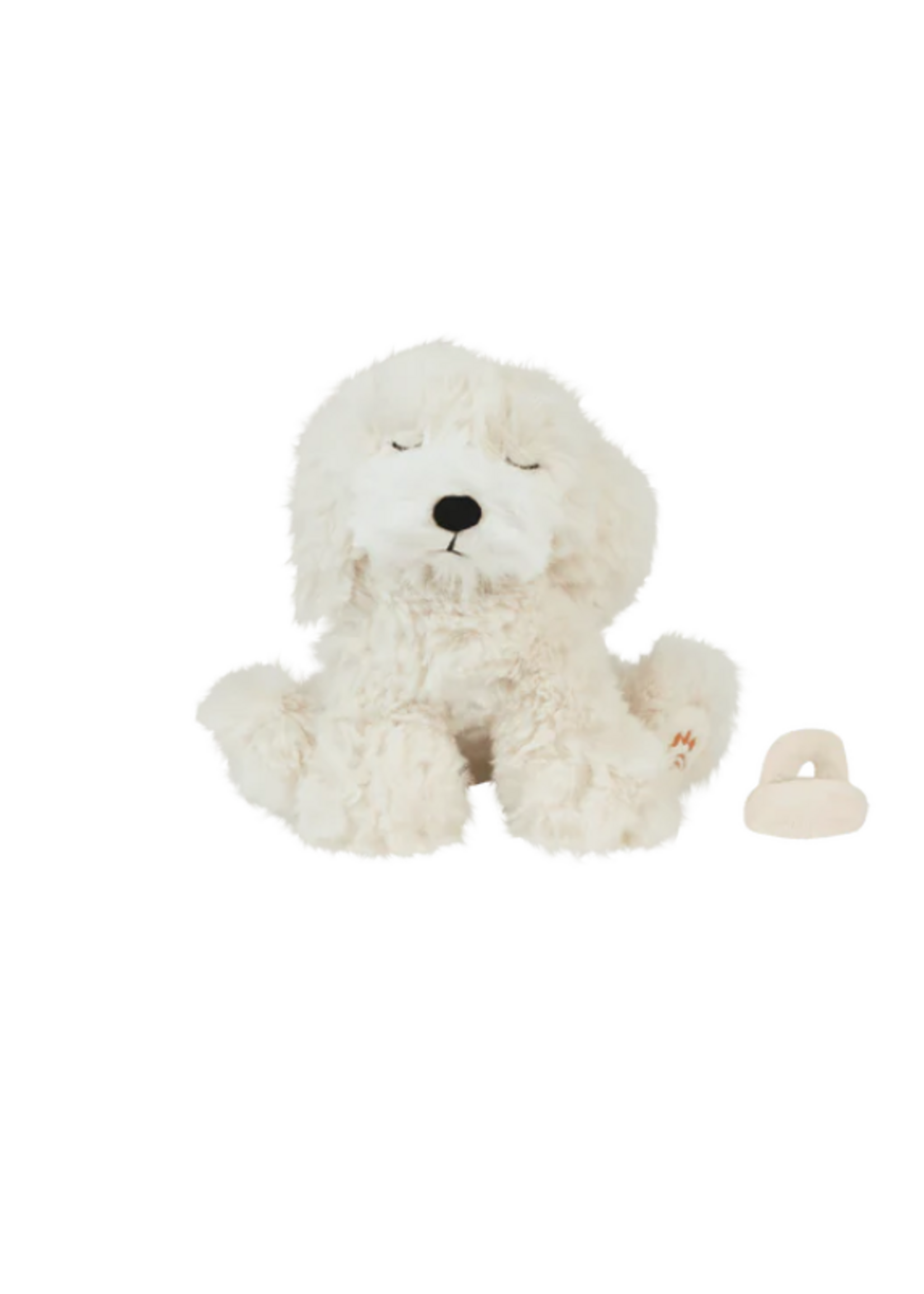 Ollie Ella Binky Puppy - Belle Cream