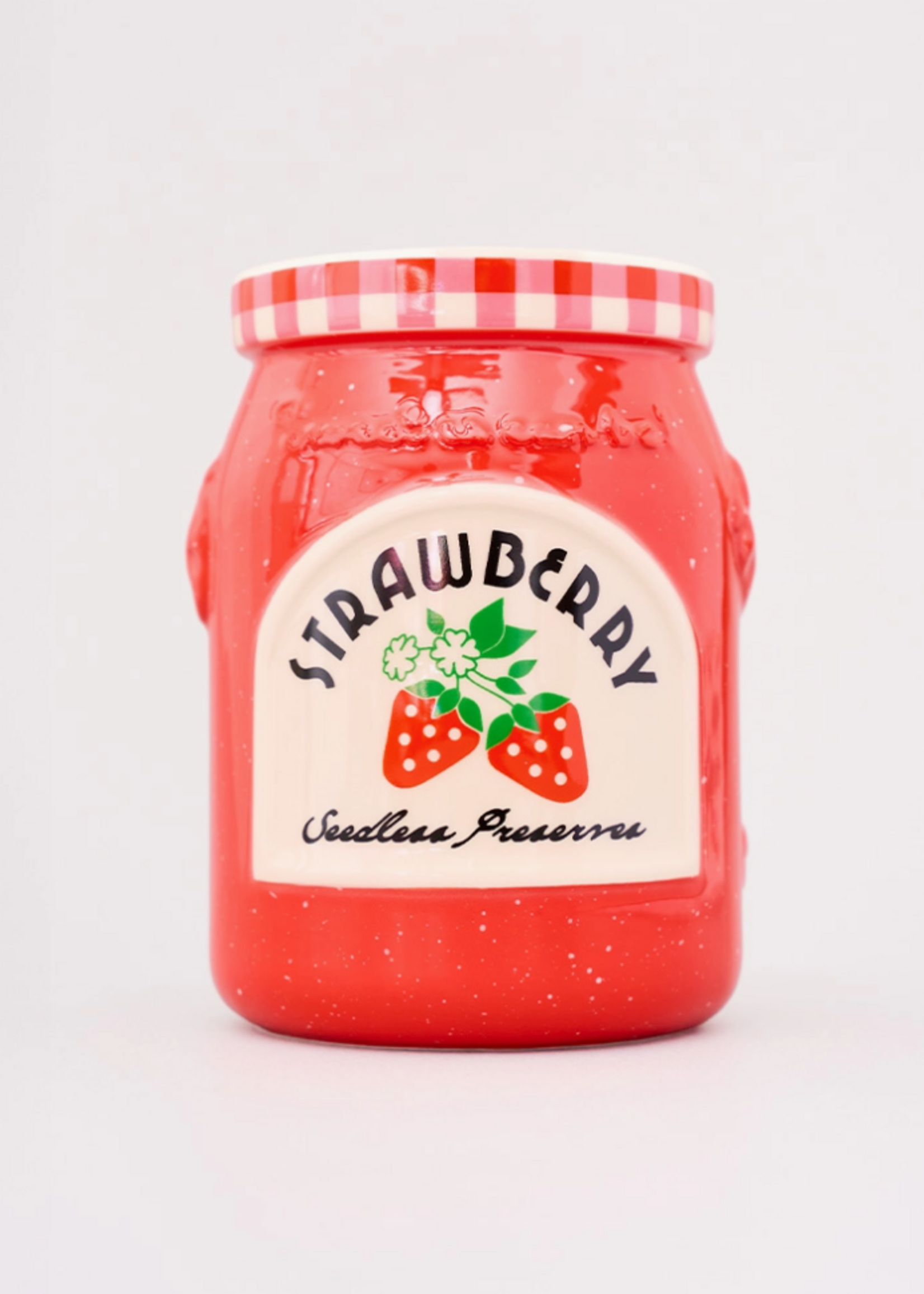 Ban.do Strawberry Jam Ceramic Vase